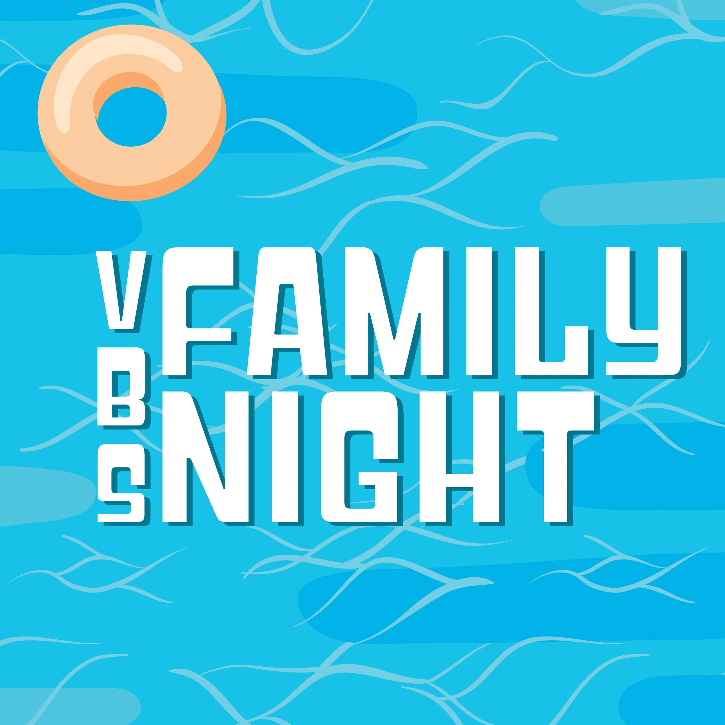 Family Pool Night