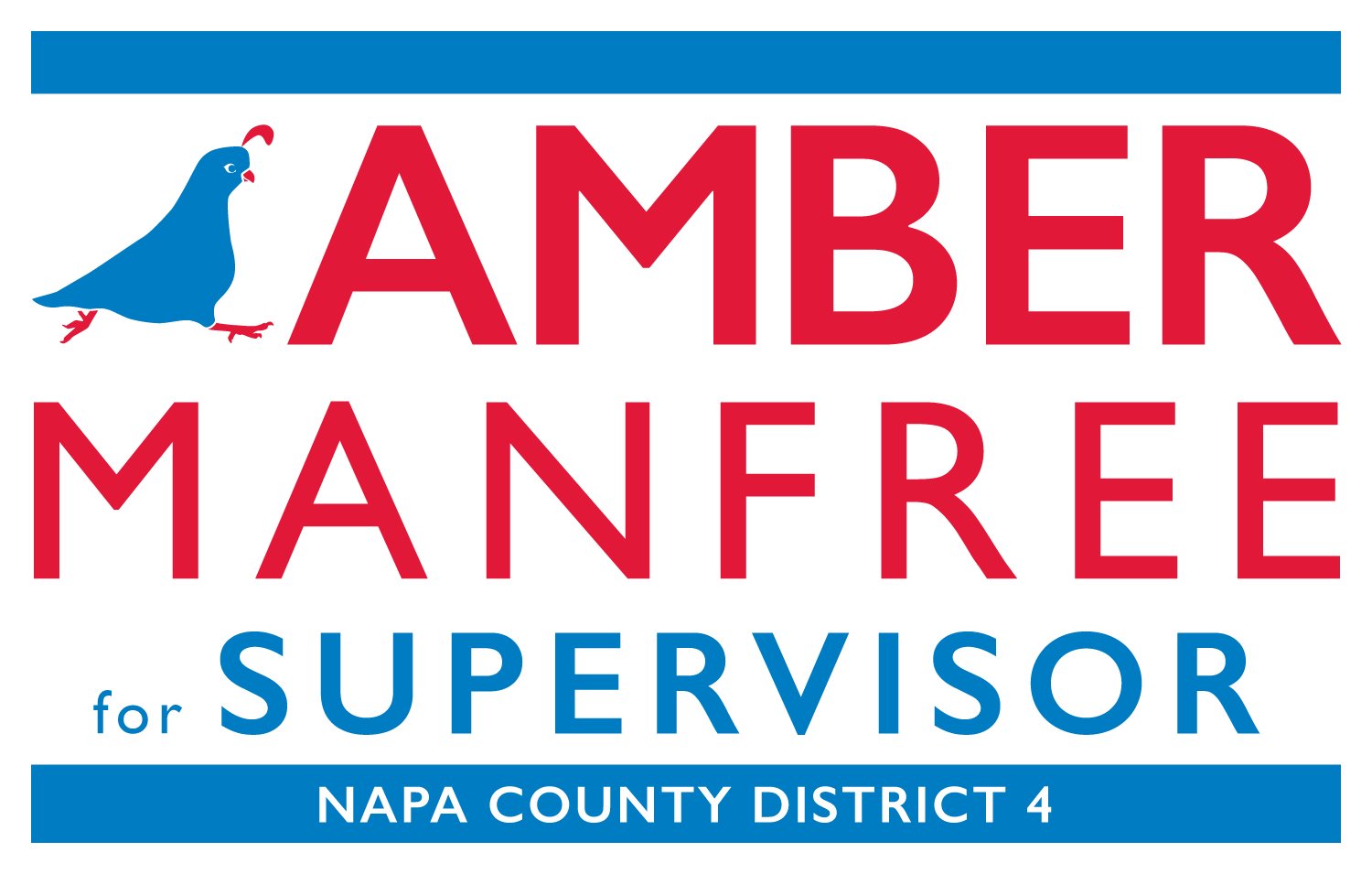 2024 Amber Manfree for Napa Supervisor