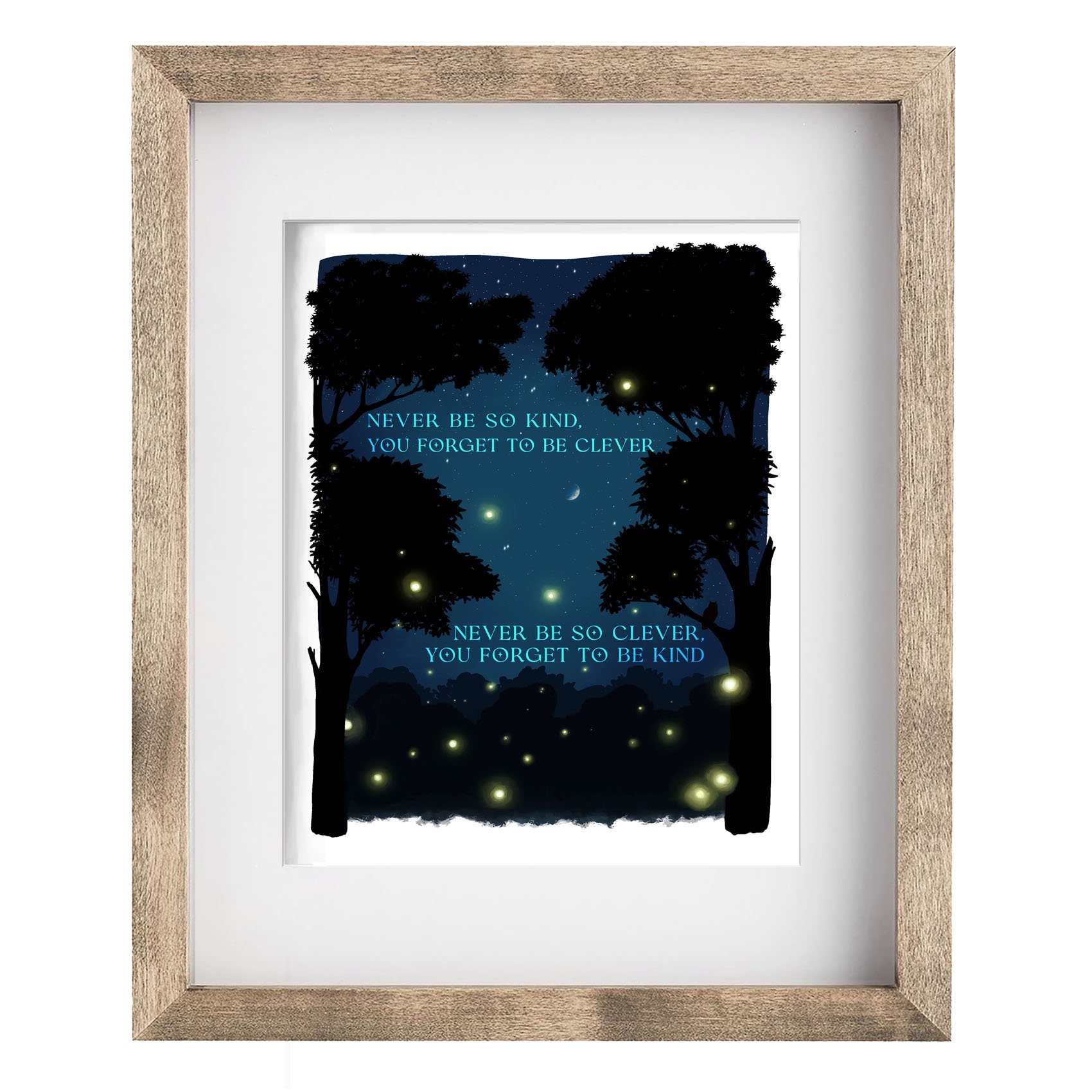 clever kind framed.jpg