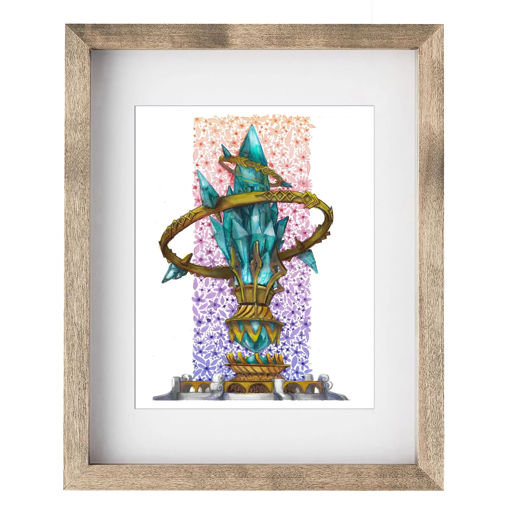 Aetheryte sunset framed.jpg