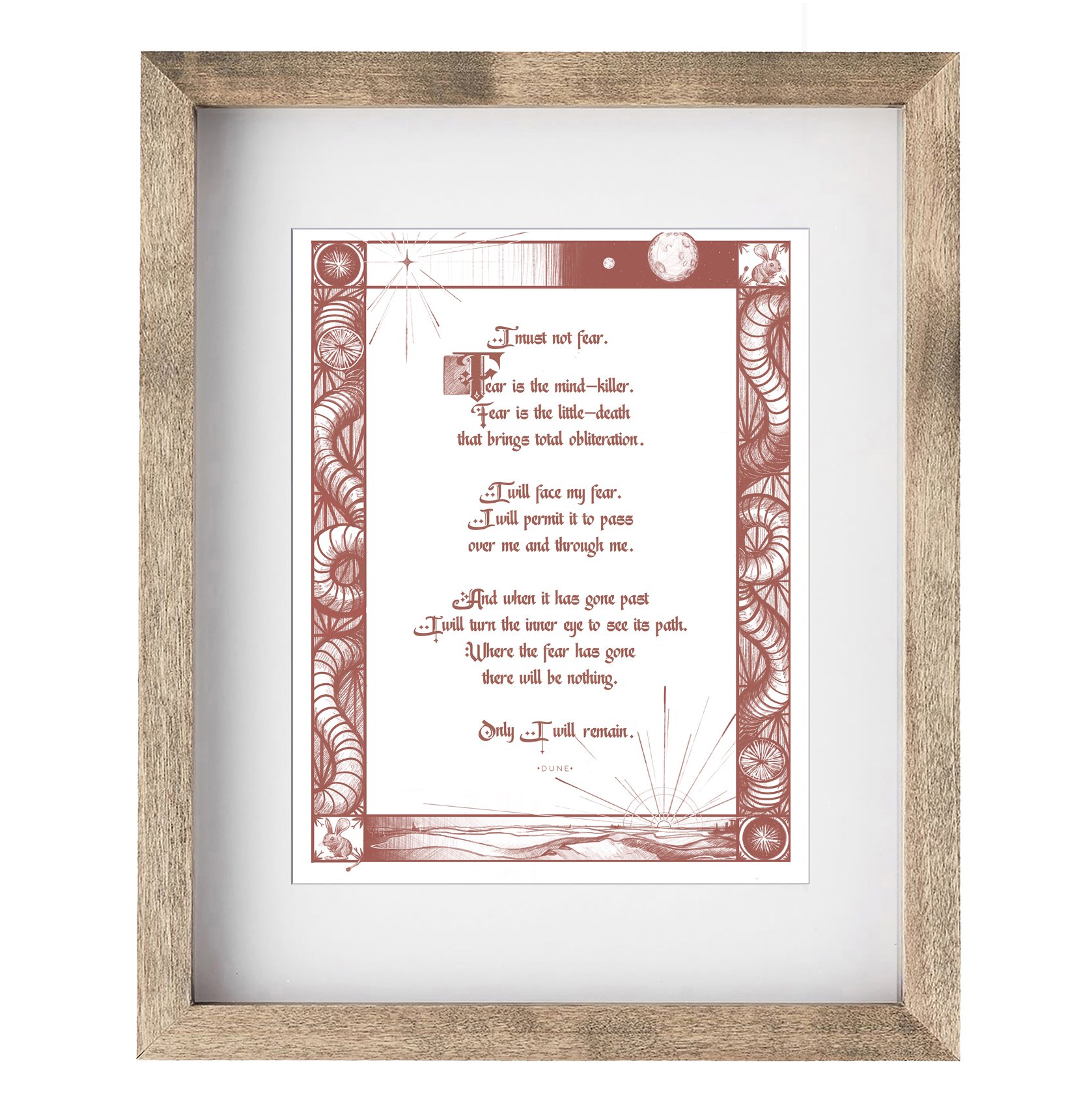 fear is the mind killer framed.jpg