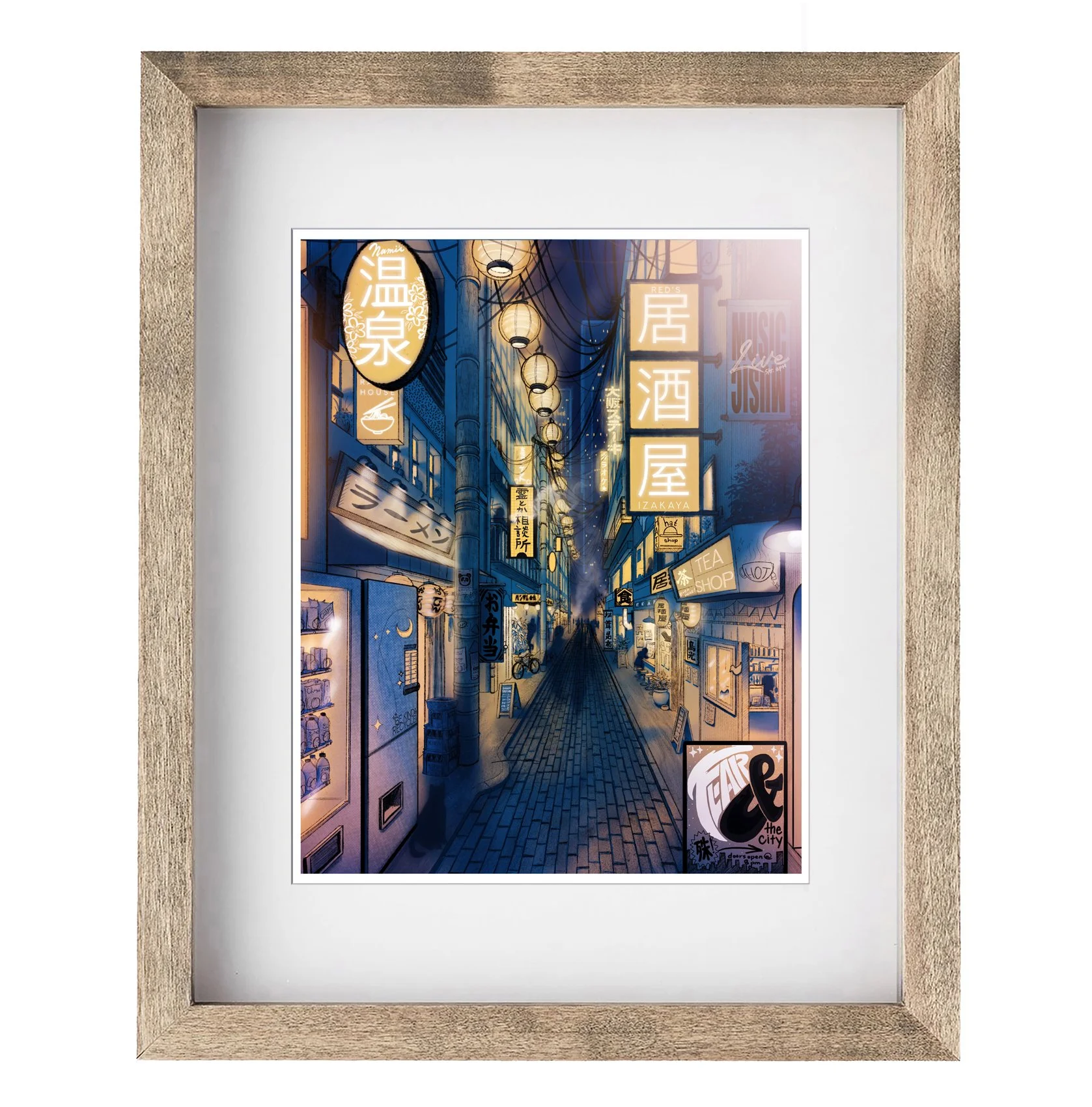 "Yokocho" Giclée Art Print