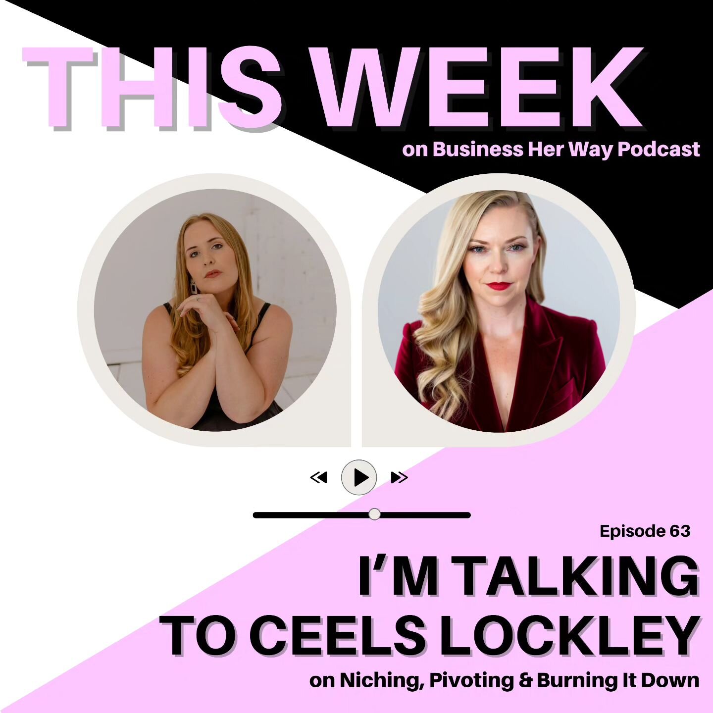 When it comes to building a business her way, @ceels.lockley is the 👸🏼 of aligned strategy and action-taking! On this week's episode, listen in as Ceels walks us through niching, pivoting, and burning it down for a more aligned, profitable business