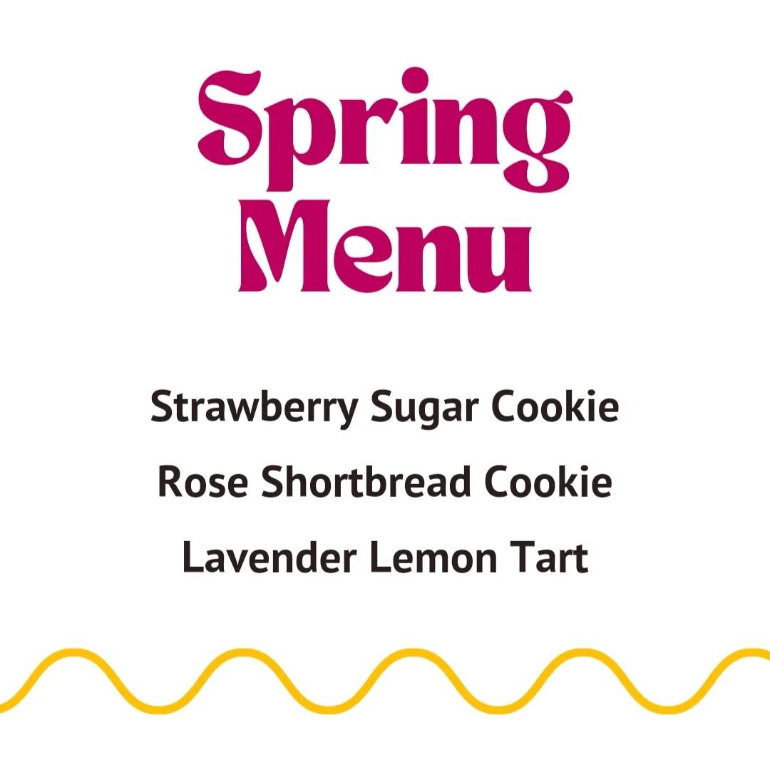 She's baaack -- with a fresh spring menu to boot! Stay tuned for my Mother's Day preorders launching this week. My next vending event will be at @triplecrossing (downtown location) for their 10 year anniversary on April 13th, 12-5. Want more updates?
