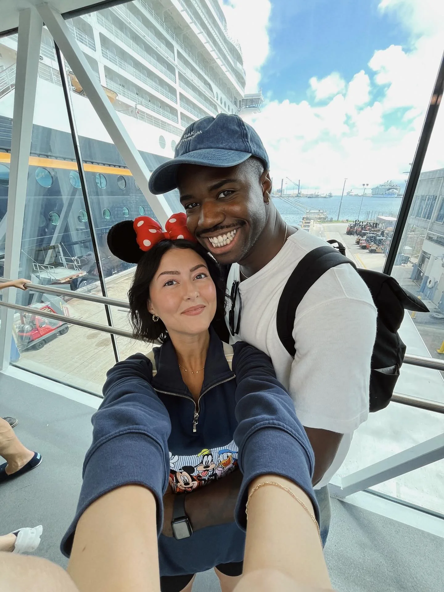 sweet memories + moments from our @disneycruiseline vacation 🤍✨ 

is it too soon to go back @its.danieljones ?? 😋

If you&rsquo;ve done a Disney sailing before, what&rsquo;s your favorite ship?? We already have our eyes on a different boat for next