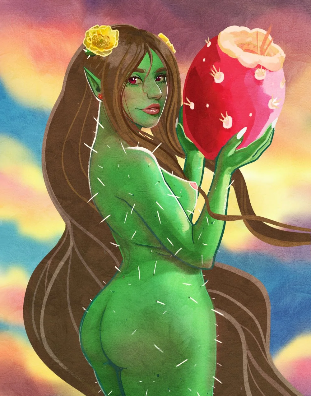 Nopal Spirit Print