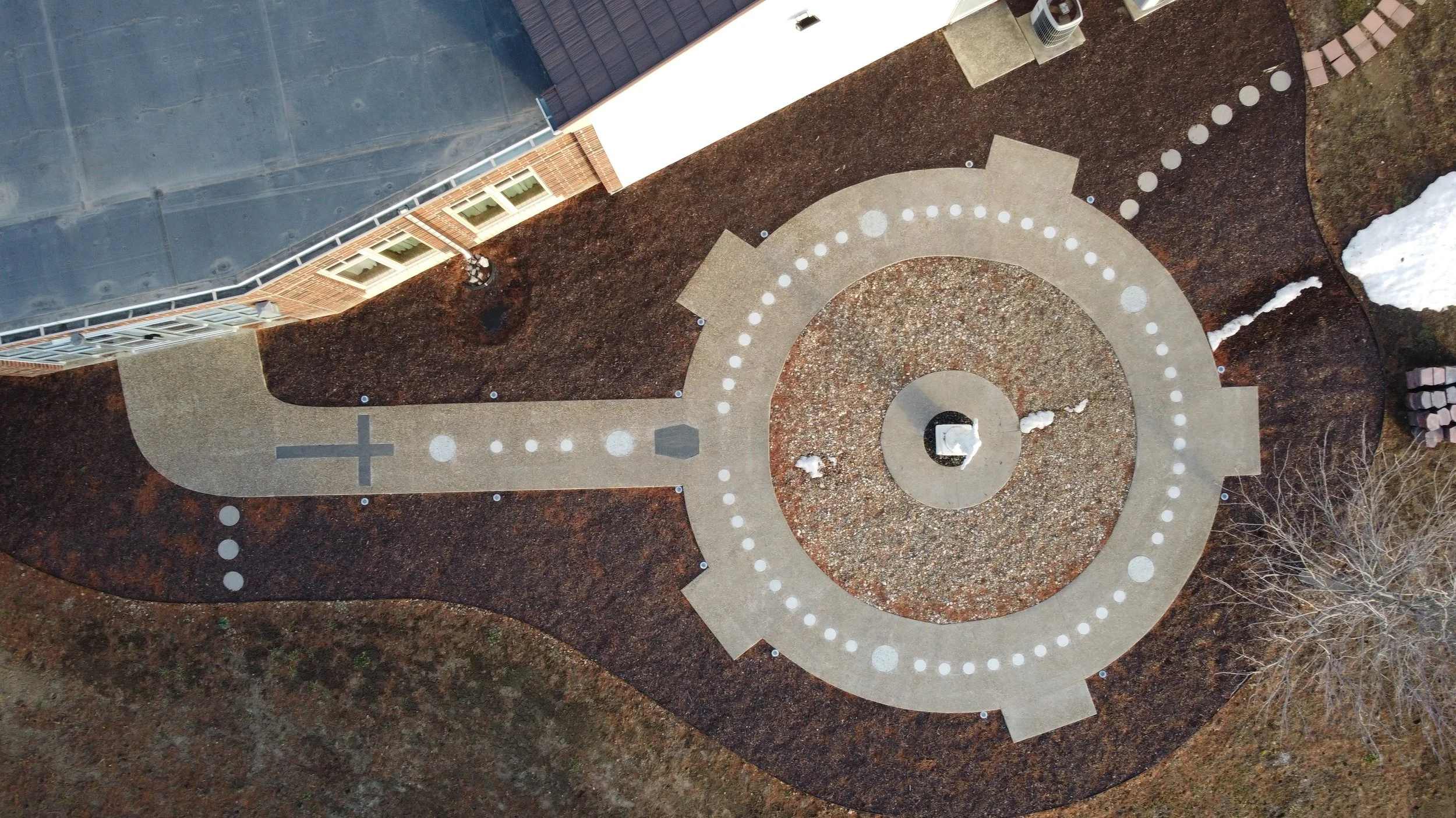 Rosary Walk Garden -- Solon, Iowa -- Hardscape/Landscape