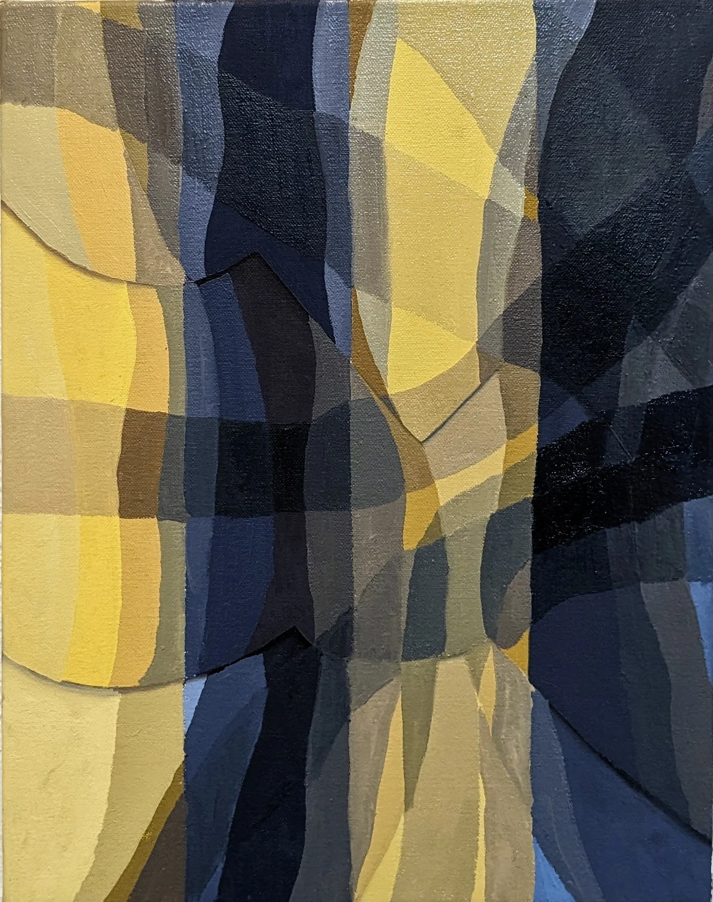 Searchlight, oil on canvas, 11" x 14" 2023 (Private Collection)