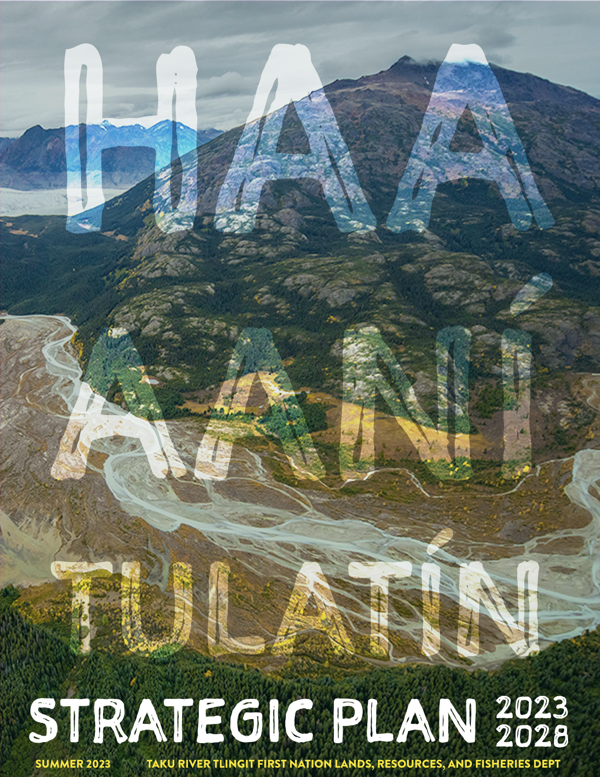 Cover page for the TRTFN Land Guardians' Strategic Plan.