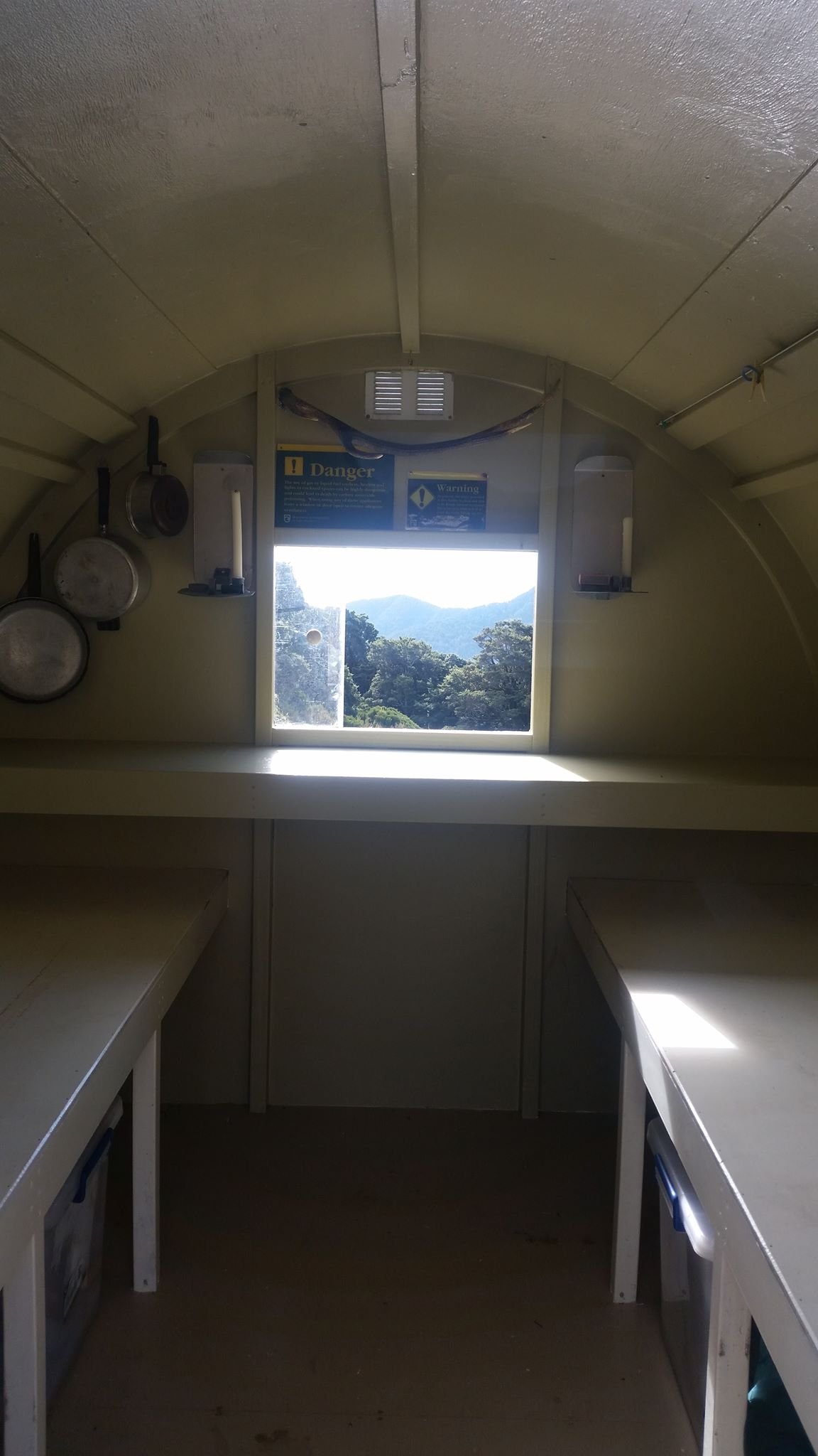 Inside of PWT bivvy