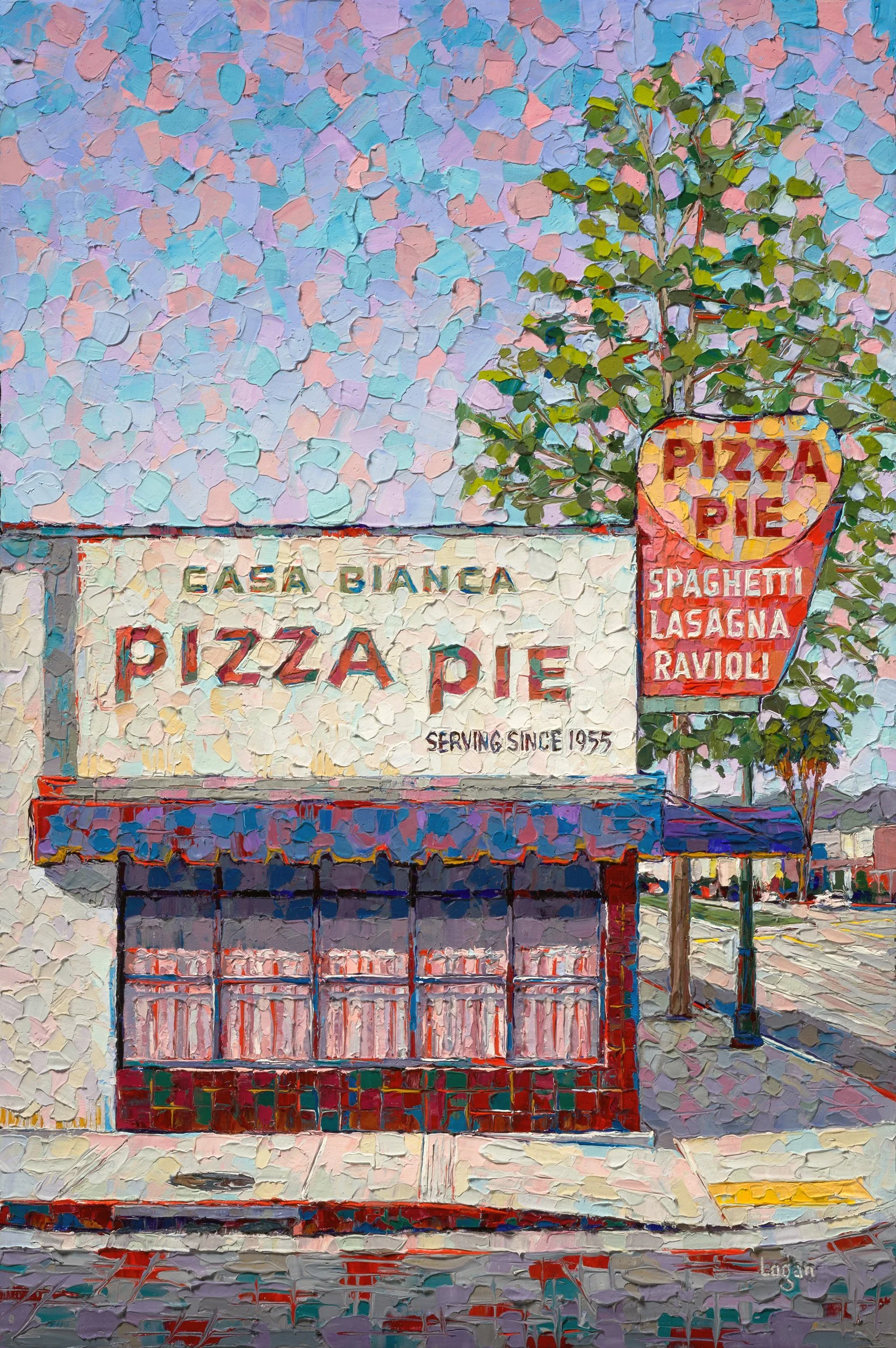 Casa Bianca • 18" x 12" • oil on panel (Private Collection)