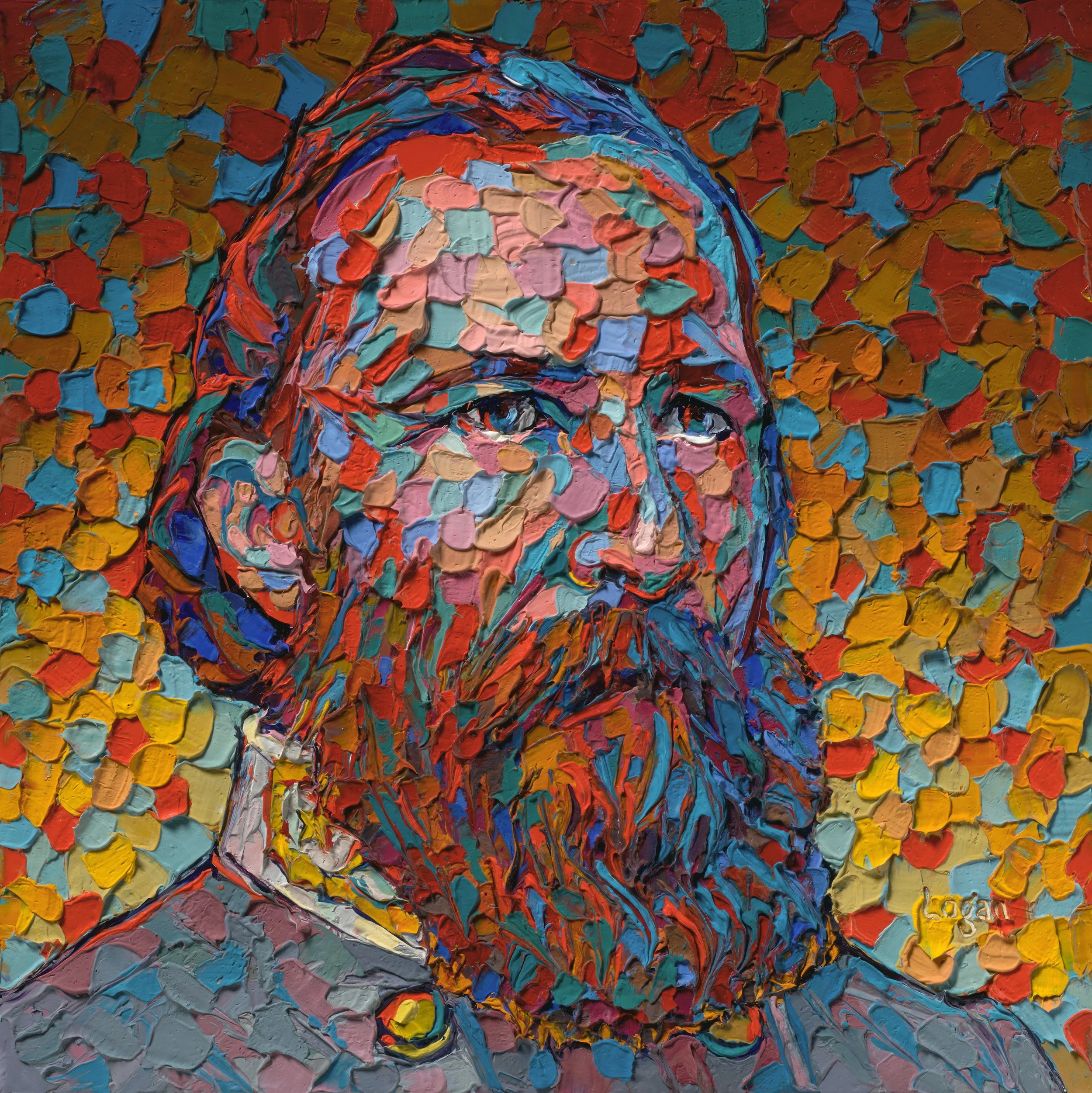 James Longstreet • 8" x 8"