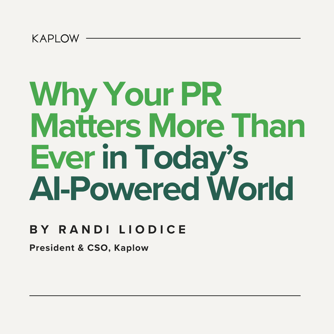 Why Your PR Matters More Than Ever in Today’s AI-Powered World