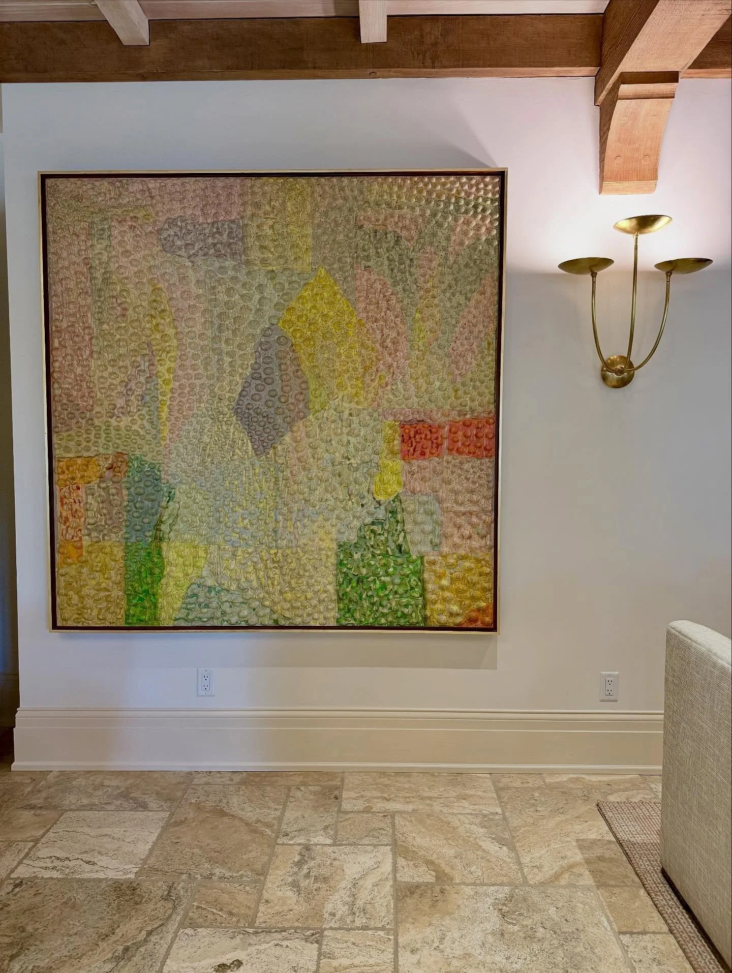 Some highlights from my recent visit to my Baltimore client&rsquo;s vibrant collection:

Jorge Pardo @jorgepardosculpture from Petzel @petzelgallery

Bernard Frize @bernardfrize from Perrotin @perrotin

Julio Le Parc from Nara Roesler @galerianararoe