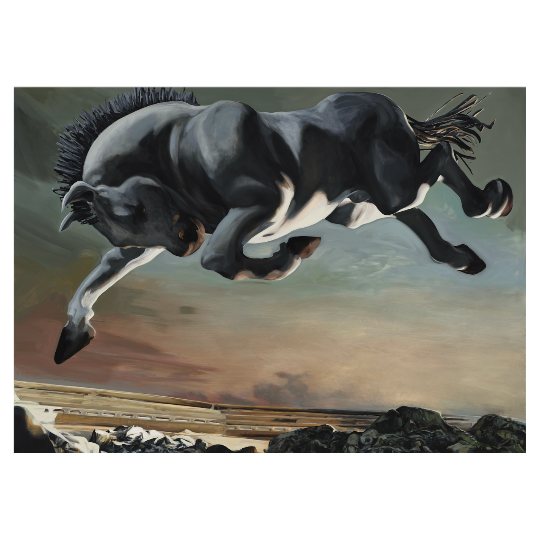  EMMA WEBSTER  Capriole , 2025 Oil on linen 