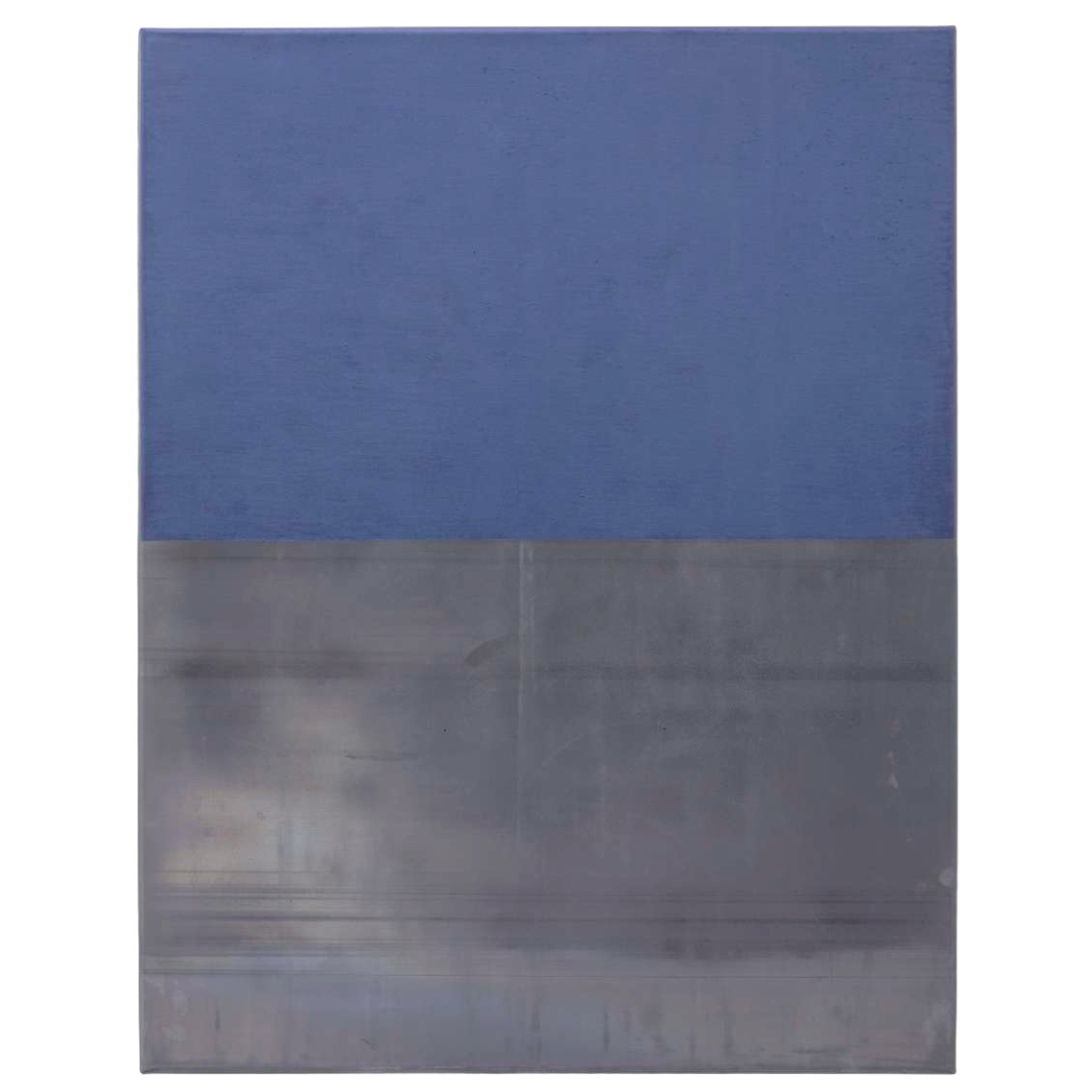  MICHAEL SAILSTORFER  Heavy Eyes 99 NAVAL BLUE , 2022  Lead, eyeshadow 