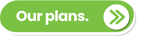 Green button with white text that says 'Our plans.' and a white arrow pointing right.