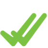 Green checkmark