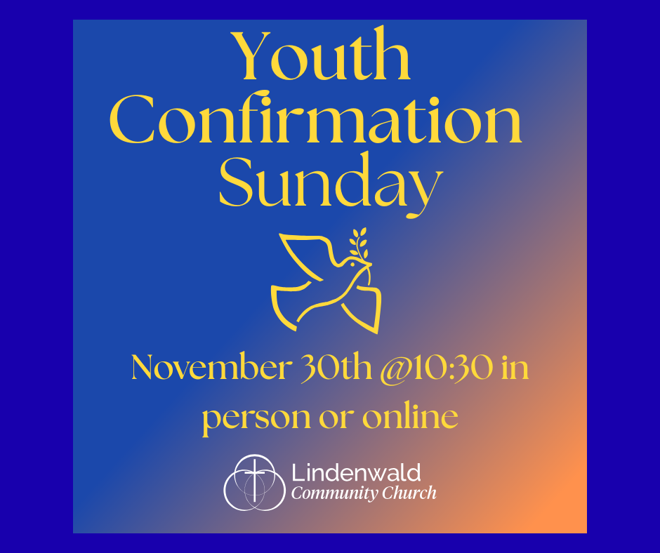 Youth Confirmation Sunday