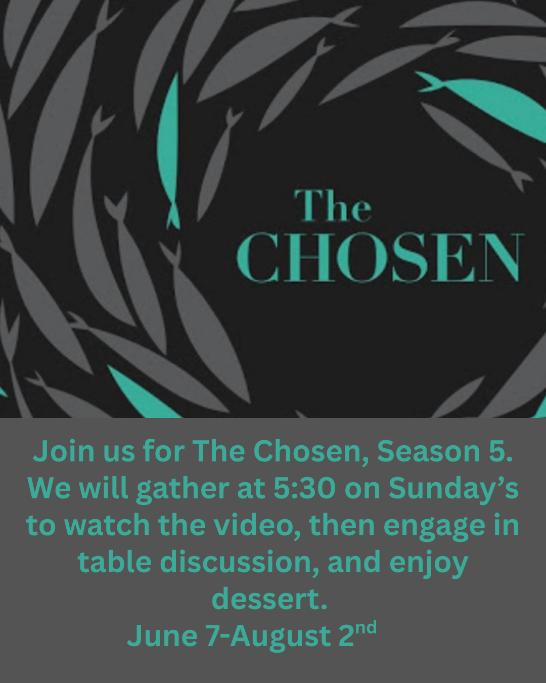 Watch the Chosen with us!