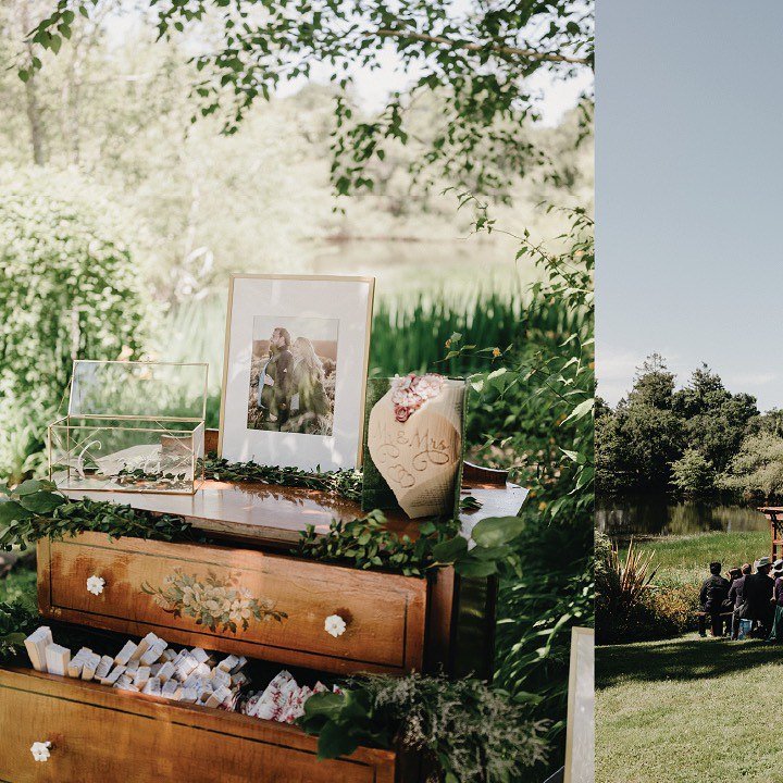 We loved that L + S thrifted some awesome vintage furniture to use for various setups at their wedding - it&rsquo;s a great way to find unique pieces that you can keep in your home after your wedding weekend! 

Photographer: @hellobrandonscott
Planne