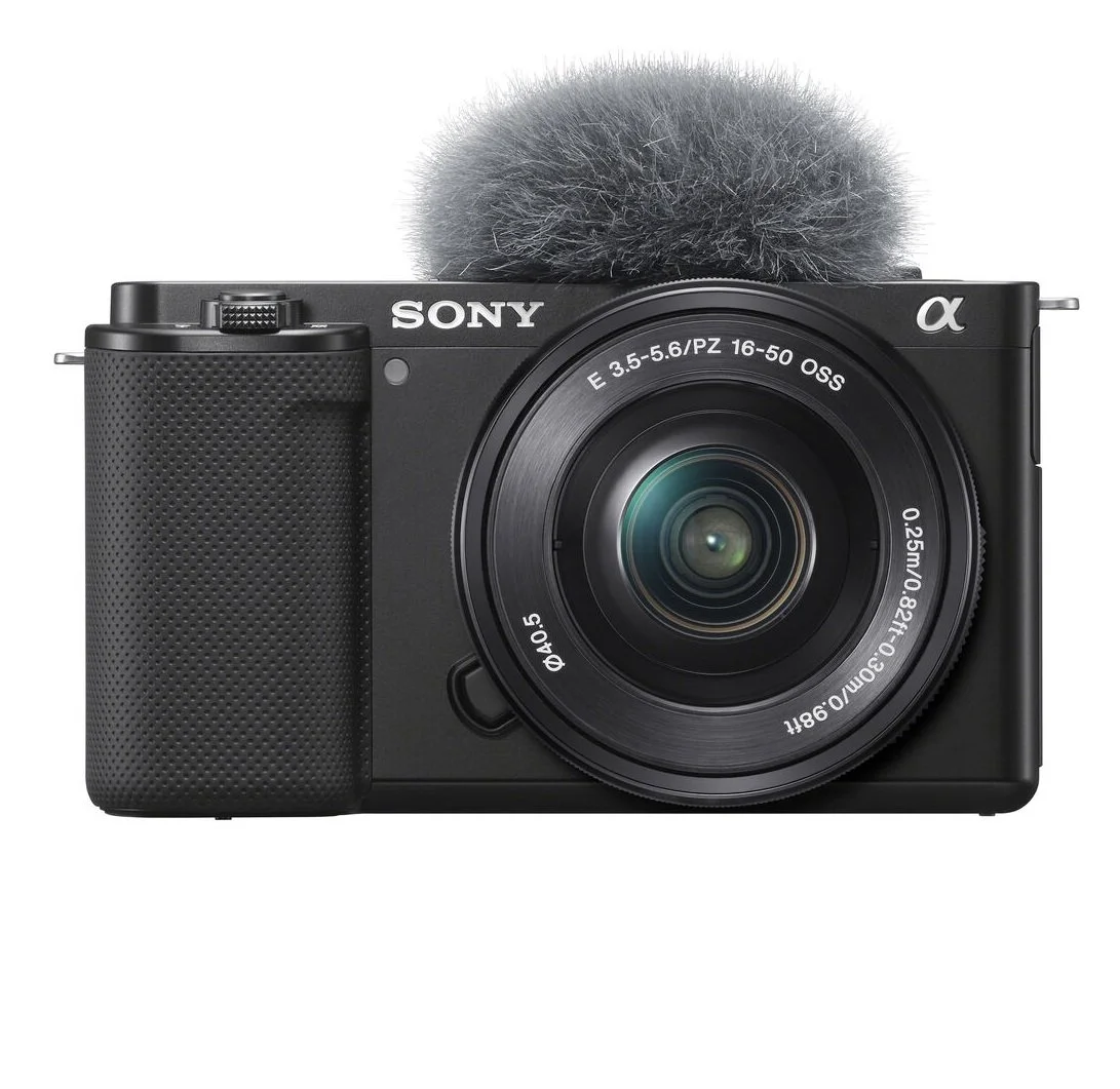 Cámara Sony VLOG ZV-E10 kit 16-50 mm (SKU: ZV-E10K/BQ)