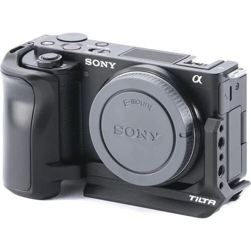 Jaula con soporte en L para Sony ZV-E10 marca Tilta SKU: TA-T56-LMP-B