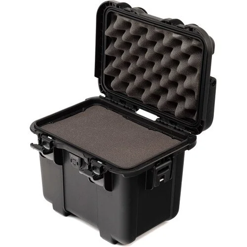 Estuche rígido T20 con espuma precortada color negro. Marca Nanuk SKU: T20S-010BK-0A0