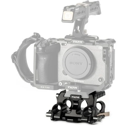 Placa base LWS de 15 mm tipo IV (negra) Tilta /  SKU: TA-BSP4-15-B