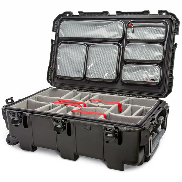 Estuche rígido 962 con espuma precortada, color negro. Marca Nanuk SKU: 962S-010BK-0A0