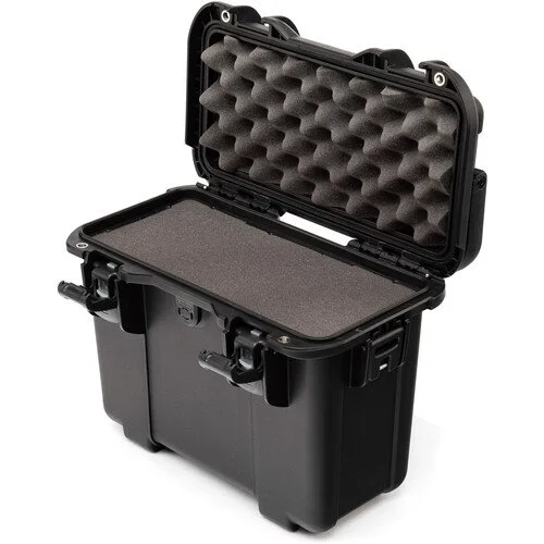 Estuche rígido T30 con espuma precortada color negro. Marca Nanuk SKU: T30S-010BK-0A0