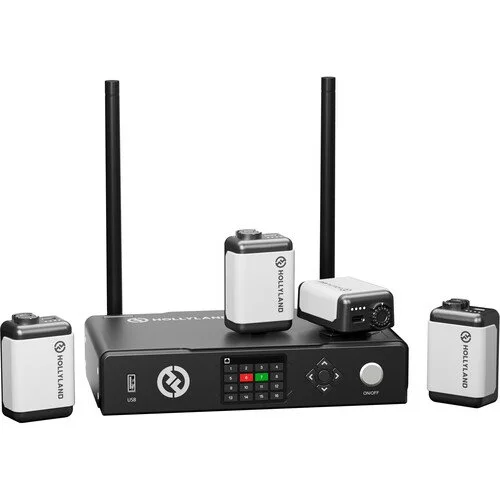 Sistema de señalización inalámbrica Hollyland (4 luces de señalización) SKU: WIRELESSTALLYSYS4LIG