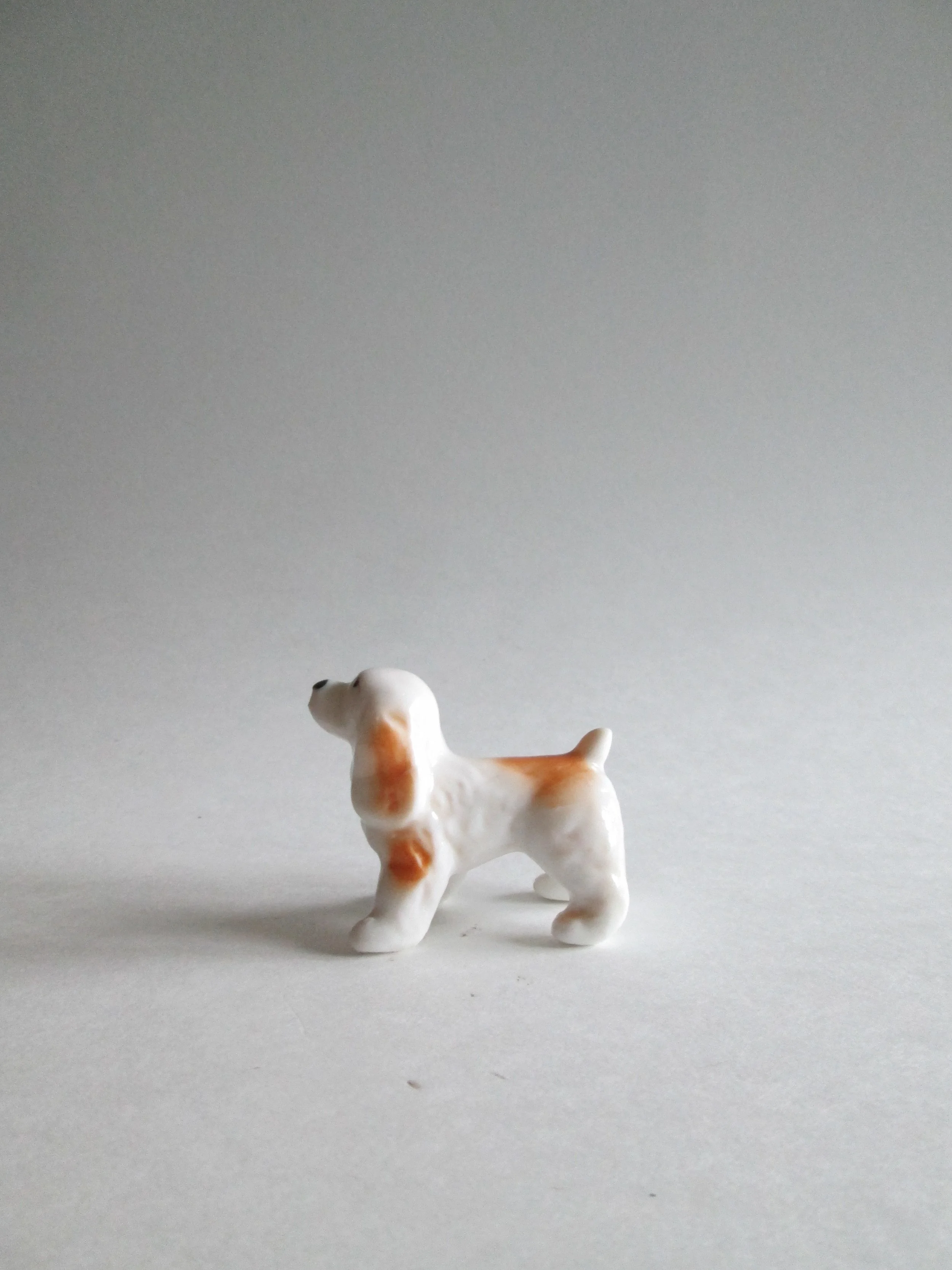 Vintage Porcelain Cocker Spaniel Figurine