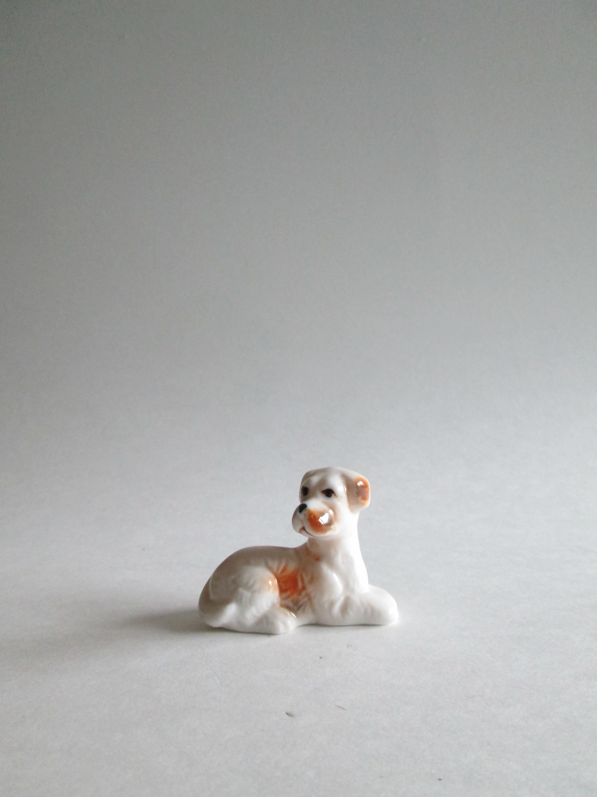 Vintage Porcelain Terrier Figurine