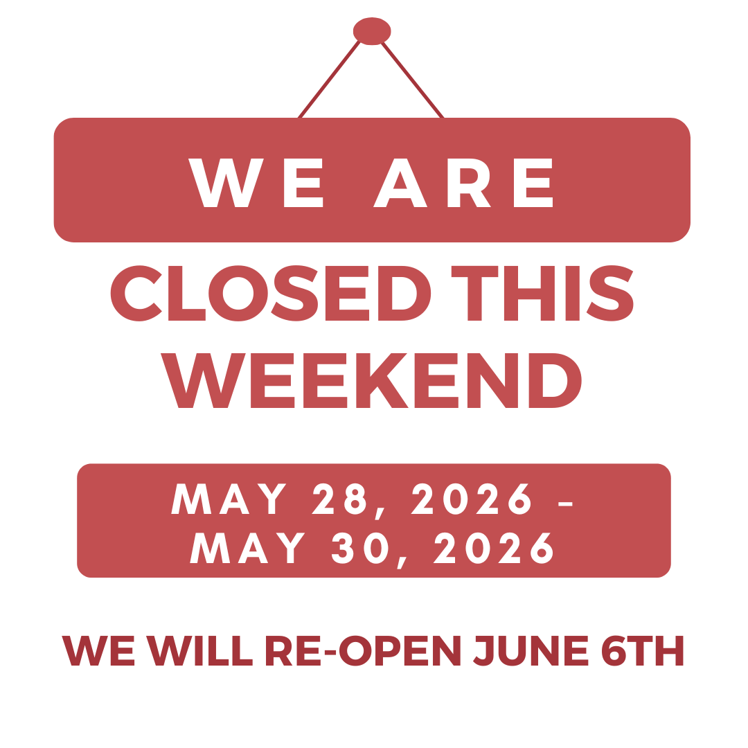 Closed this Weekend