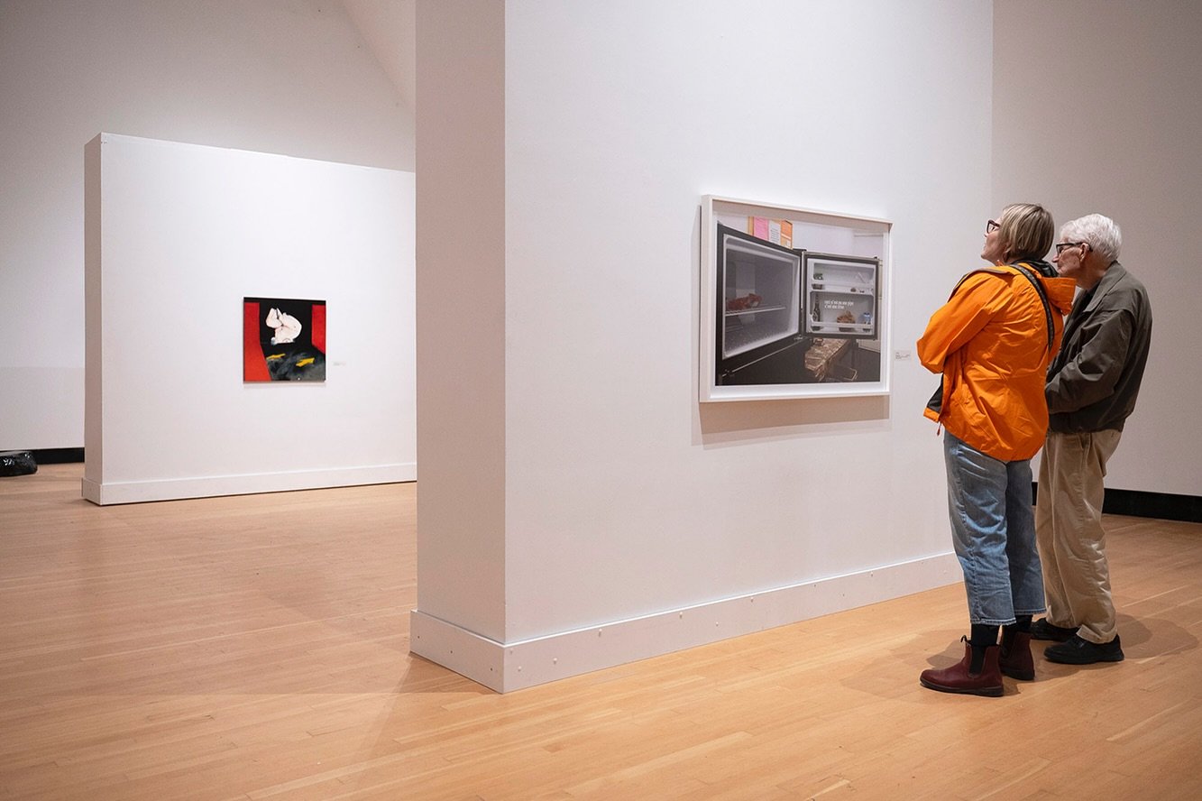 Visitors have been exploring 𝙊𝙛 𝙒𝙤𝙪𝙣𝙙𝙨 𝘼𝙣𝙙 𝙎𝙤𝙣𝙜𝙨 with curiosity and care&mdash;pausing, reflecting, asking questions, and connecting with the layered stories each piece holds.

Thank you to everyone who has made the journey so far. We