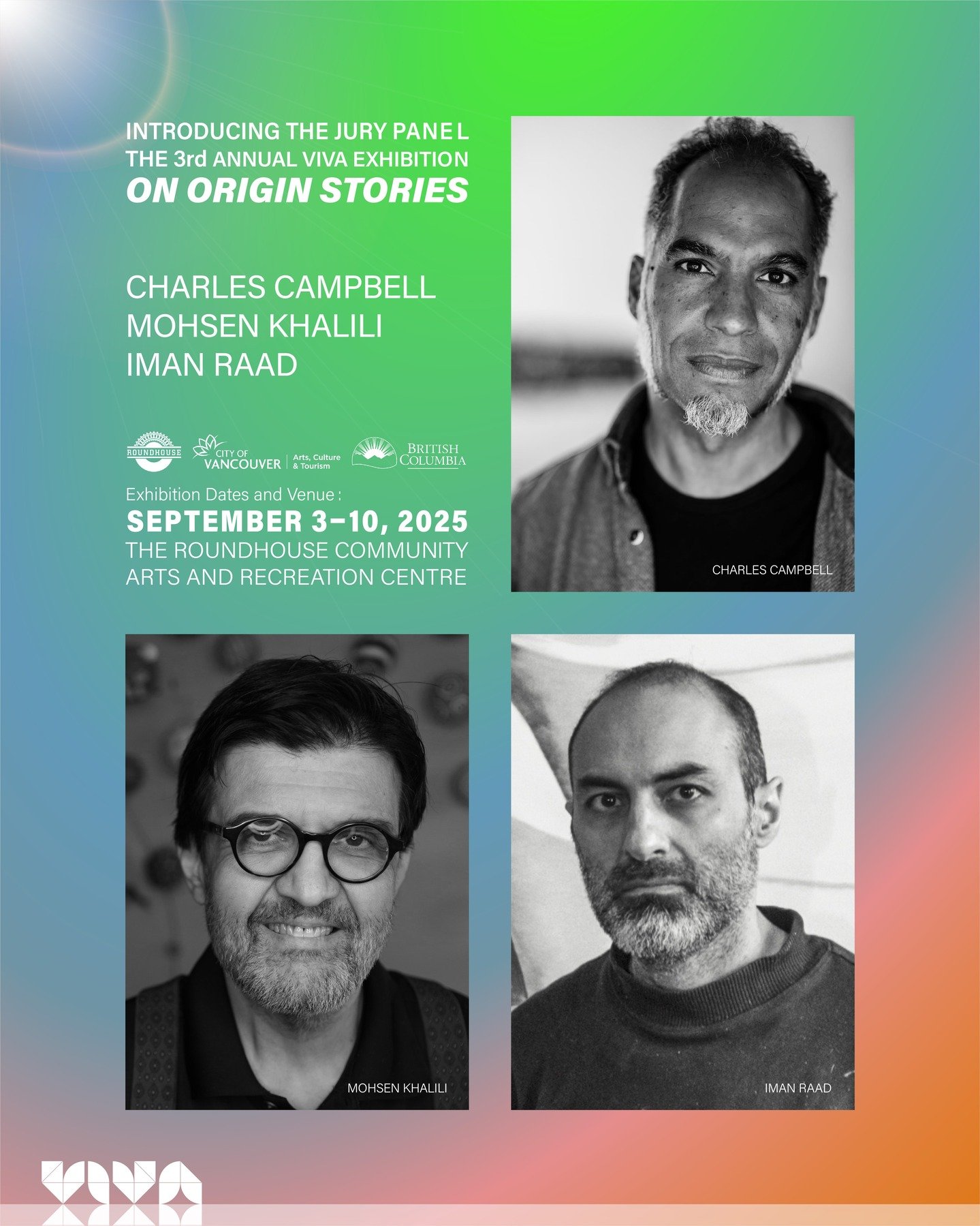 𝗪𝗲&rsquo;𝗿𝗲 𝘁𝗵𝗿𝗶𝗹𝗹𝗲𝗱 𝘁𝗼 𝗶𝗻𝘁𝗿𝗼𝗱𝘂𝗰𝗲 𝘁𝗵𝗲 𝗷𝘂𝗿𝘆 𝗽𝗮𝗻𝗲𝗹 𝗳𝗼𝗿 𝘁𝗵𝗲 𝟯𝗿𝗱 𝗔𝗻𝗻𝘂𝗮𝗹 𝗩𝗜𝗩𝗔 𝗘𝘅𝗵𝗶𝗯𝗶𝘁𝗶𝗼𝗻: 𝗢𝗻 𝗢𝗿𝗶𝗴𝗶𝗻 𝗦𝘁𝗼𝗿𝗶𝗲𝘀. It is an honour to have these three remarkable individuals join us,
