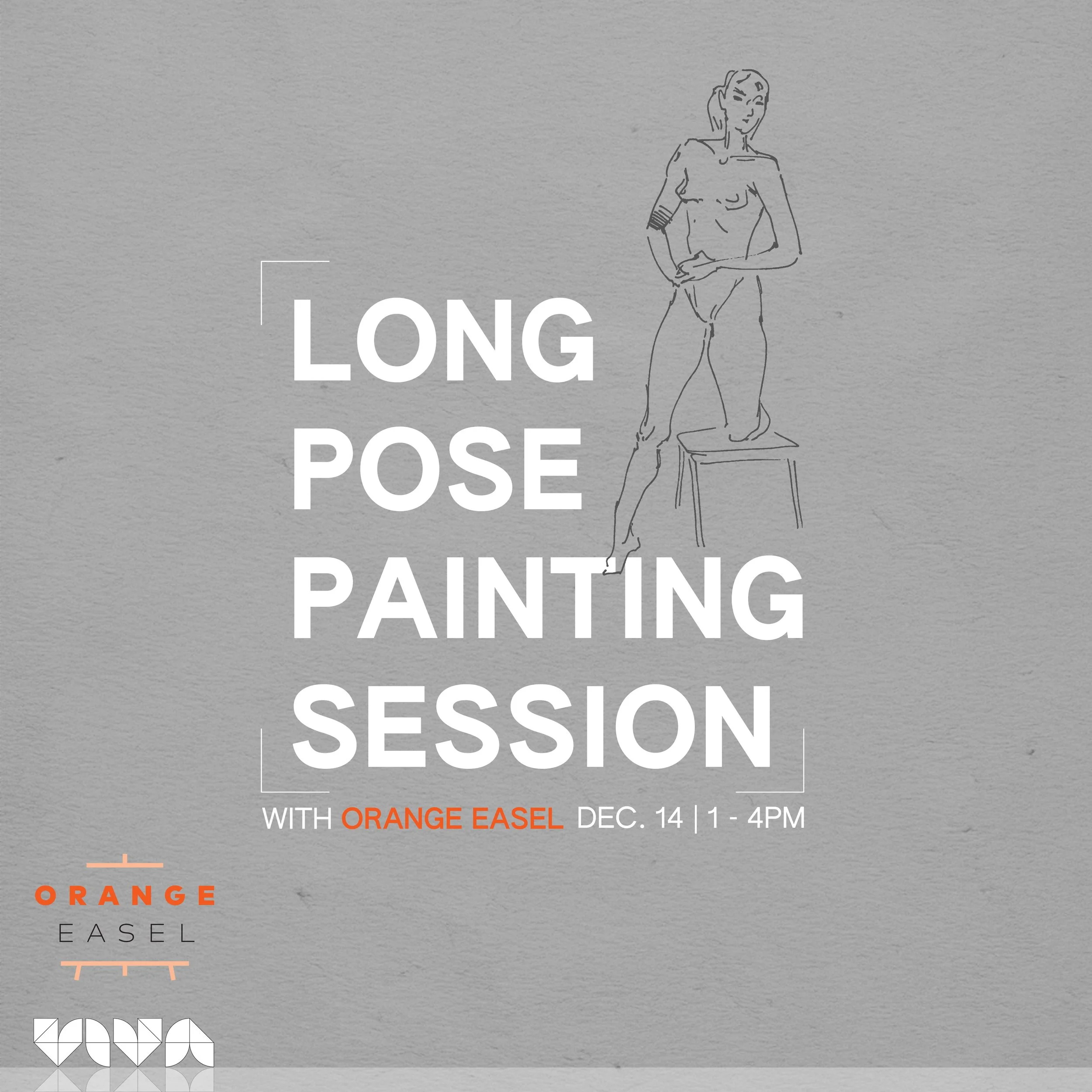 Long Pose Painting Session