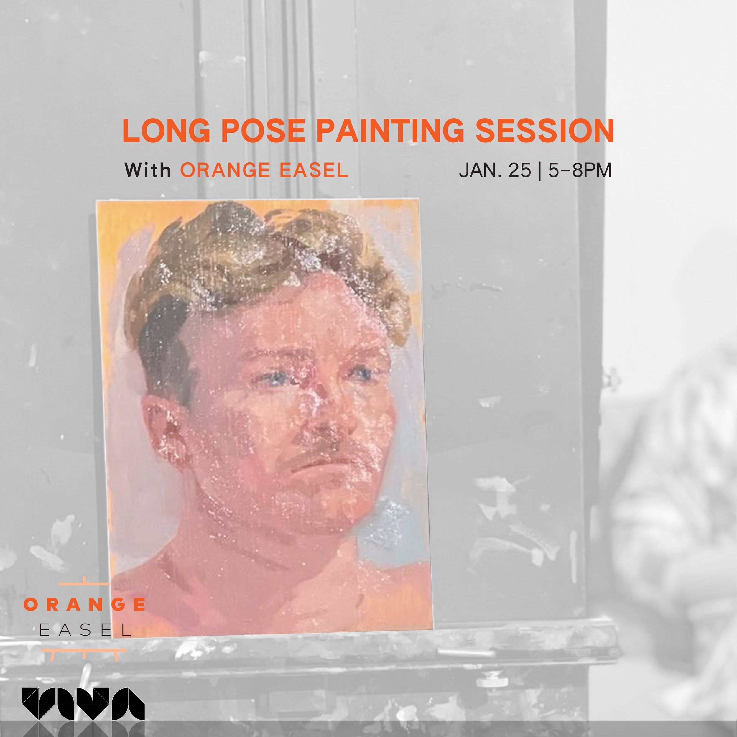 Long Pose Painting Session