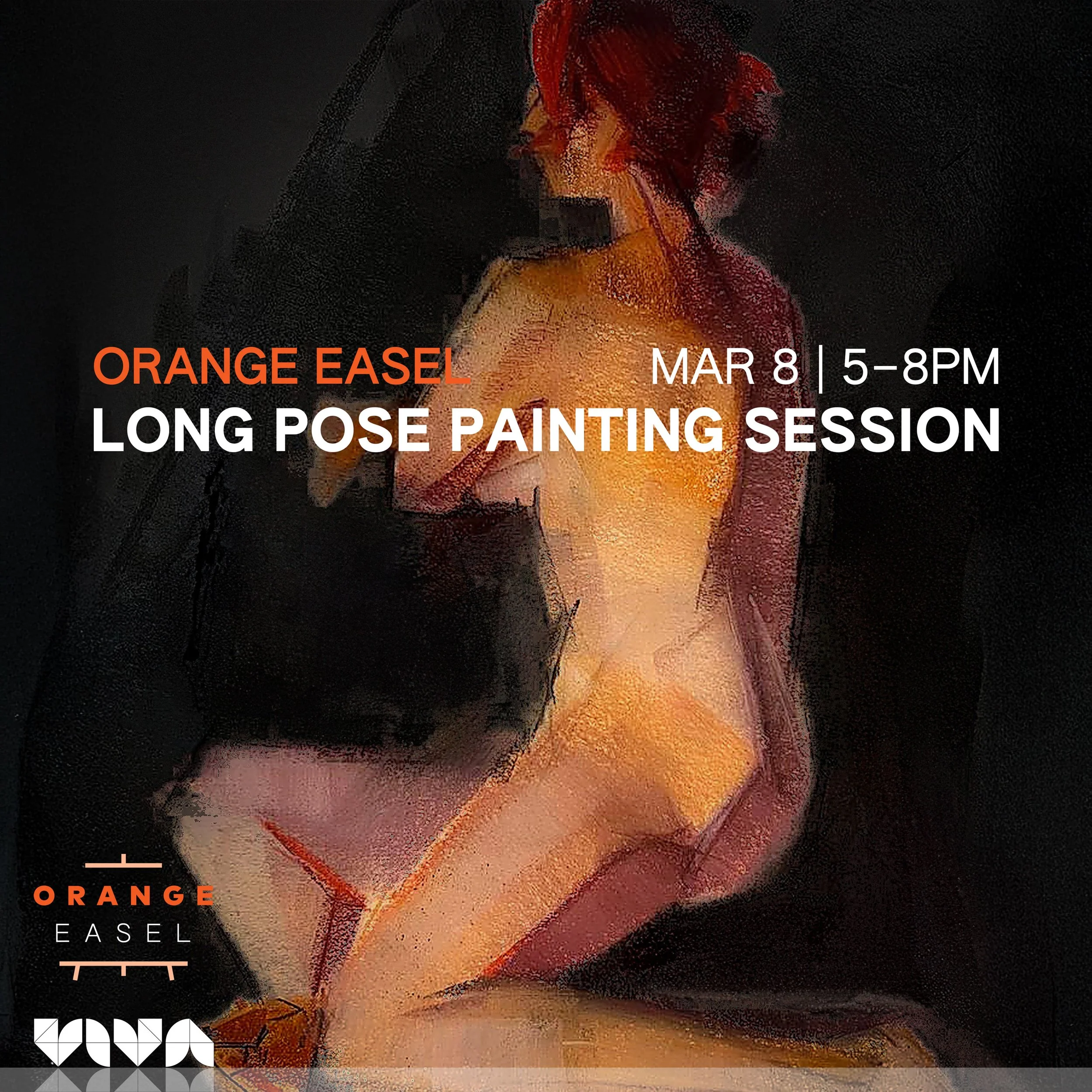 Long Pose Painting Session