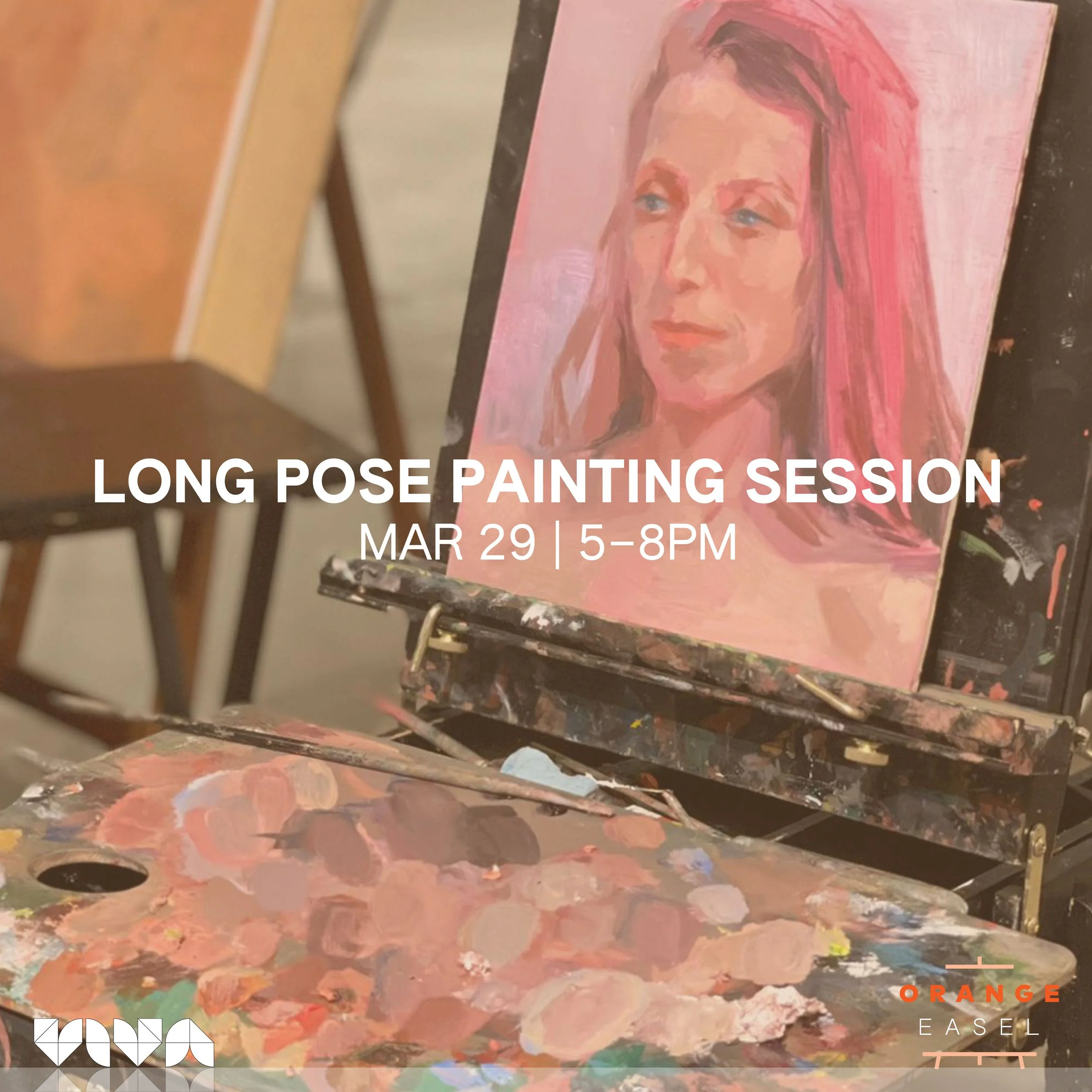 Long Pose Painting Session