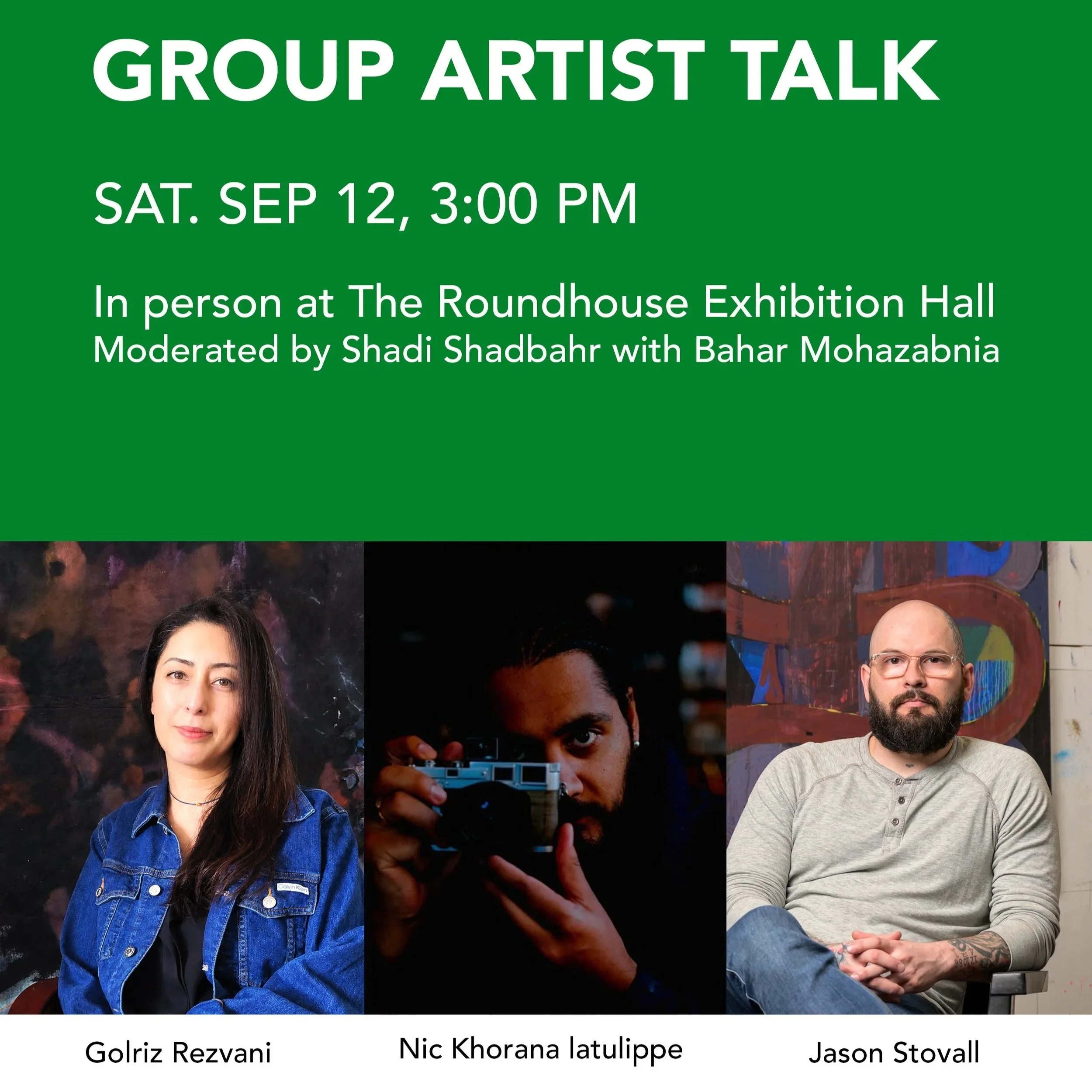 Plasticity: Group Artist Talk 