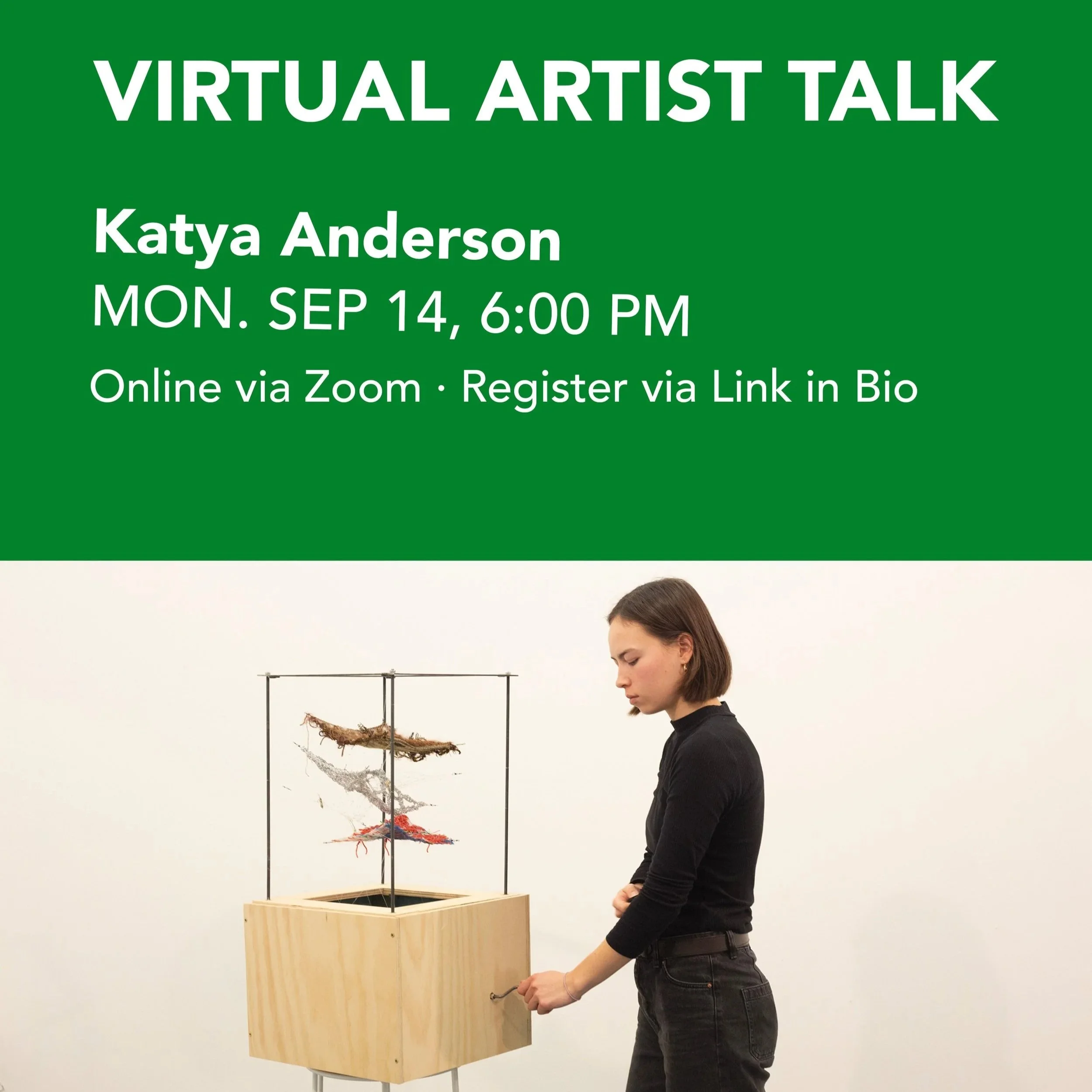 Virtual Artist Talk: Katya Anderson