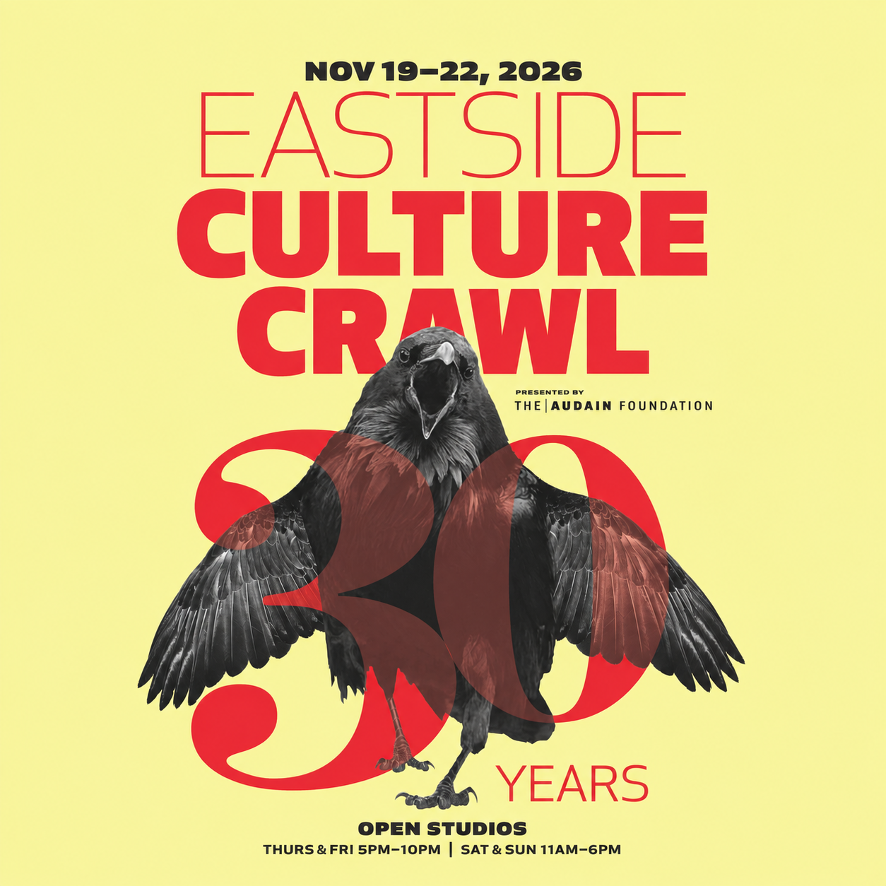 EASTSIDE CULTURE CRAWL 2026