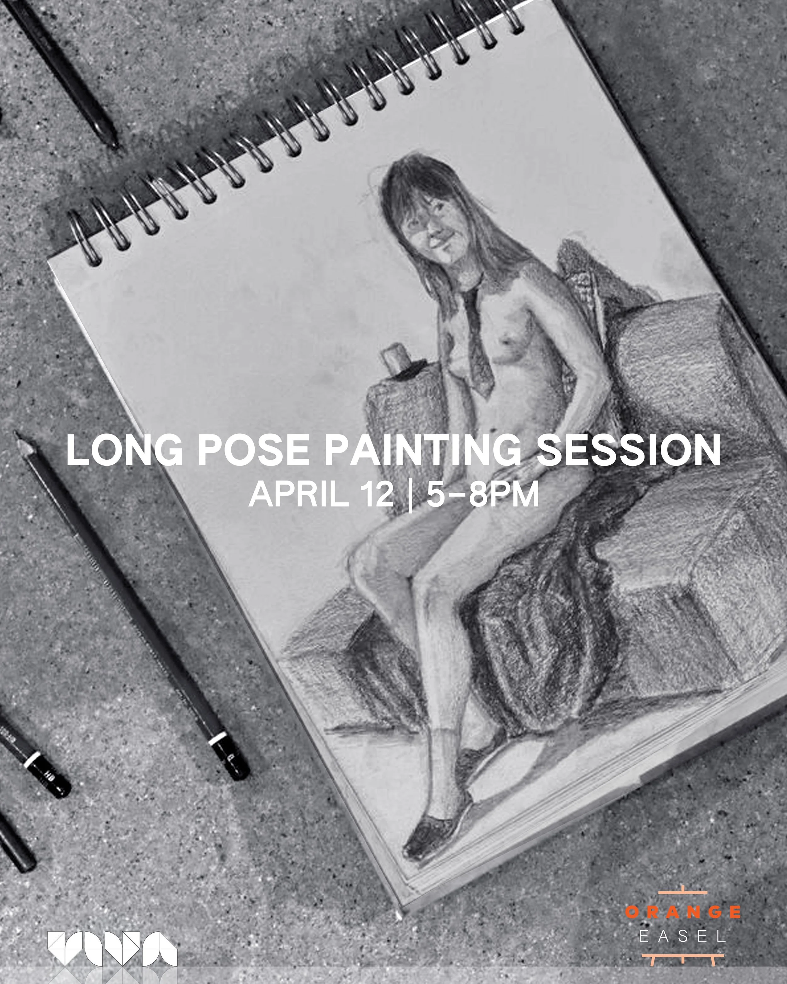 Long Pose Painting Session April 12, 2026