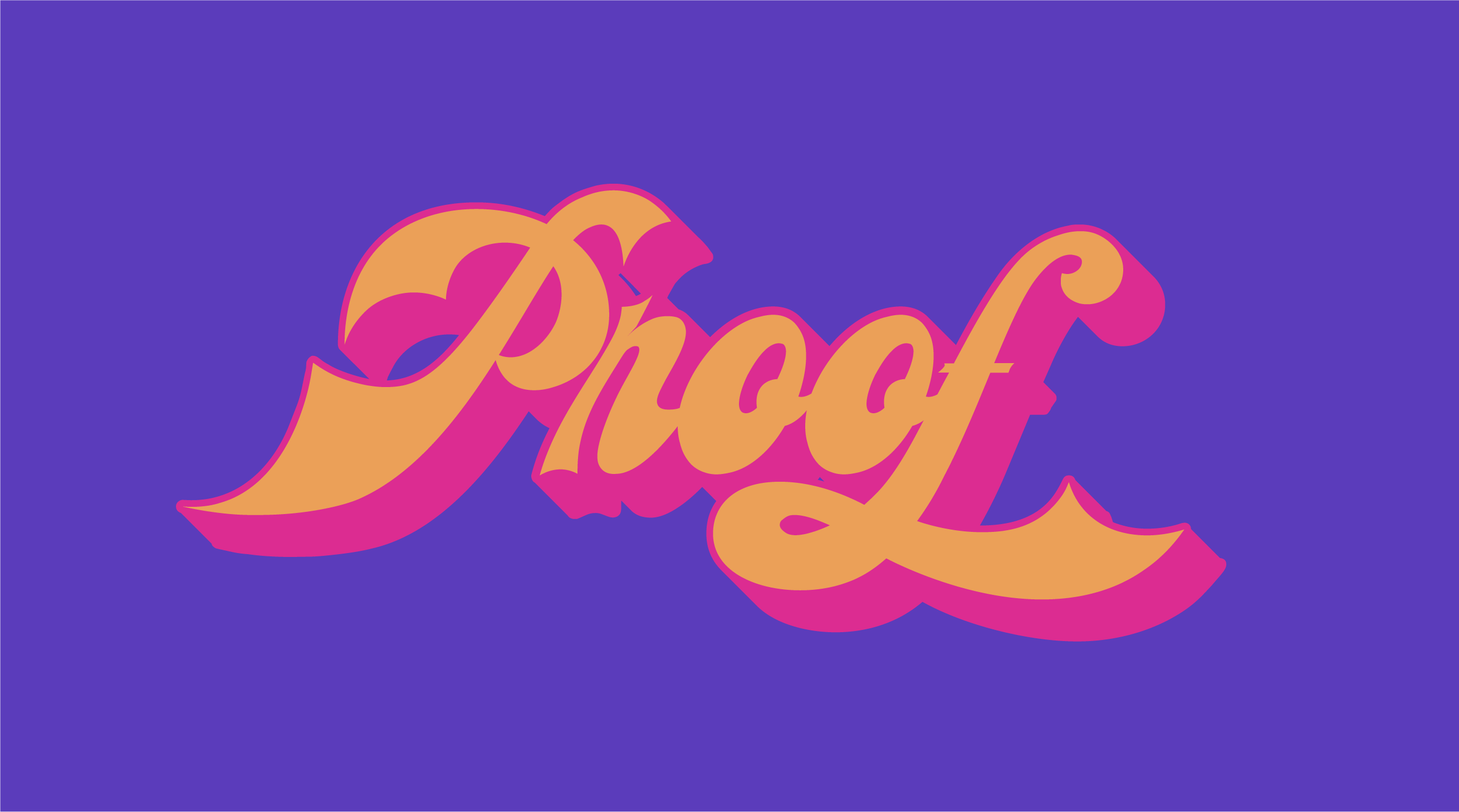 Colorful text design with the word 'Pepsi' in a stylized, cursive font, orange and pink colors, on a blue background.