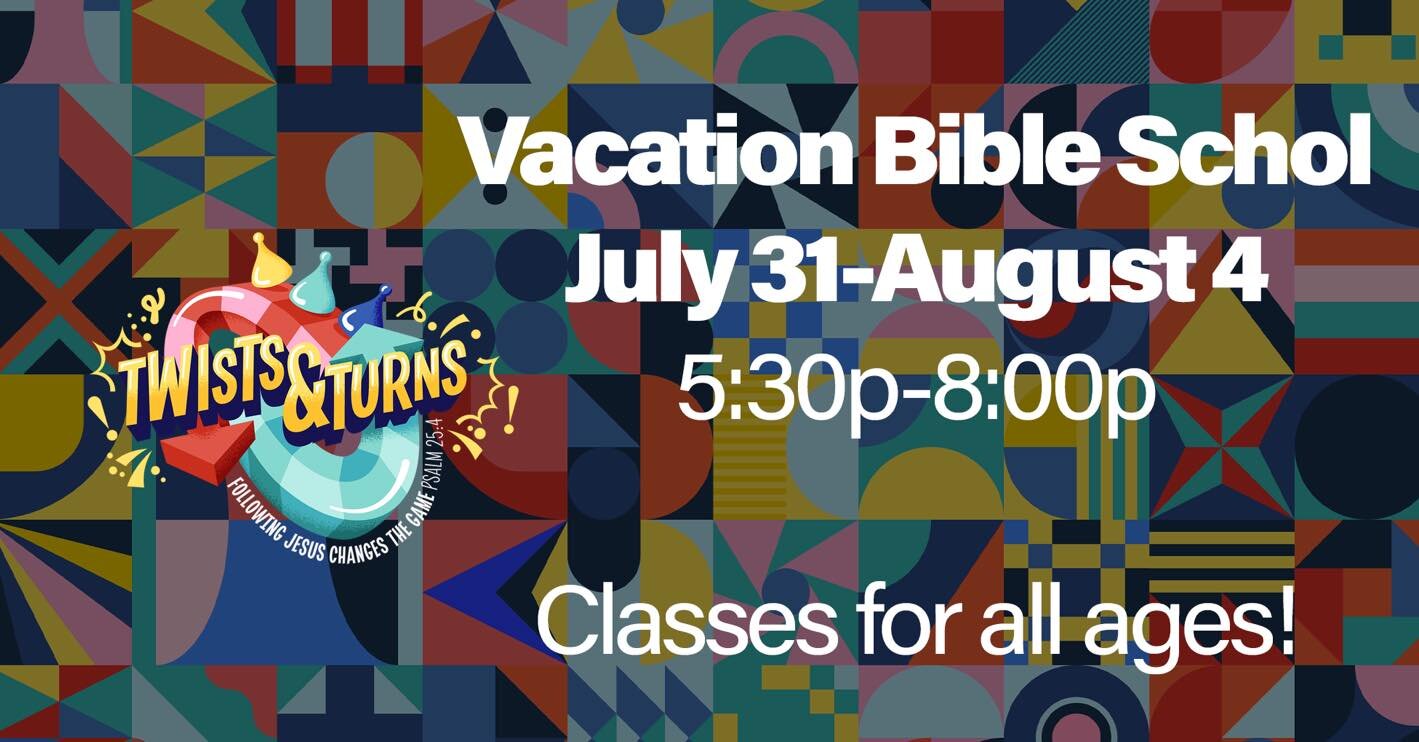 Vacation Bible School is fastly approaching and we need you to register.  Please click on the link below to register for the week of July 31st - August 4th. &quot;Twists &amp; Turns.&quot;

https://befmbc.org/vbs2023