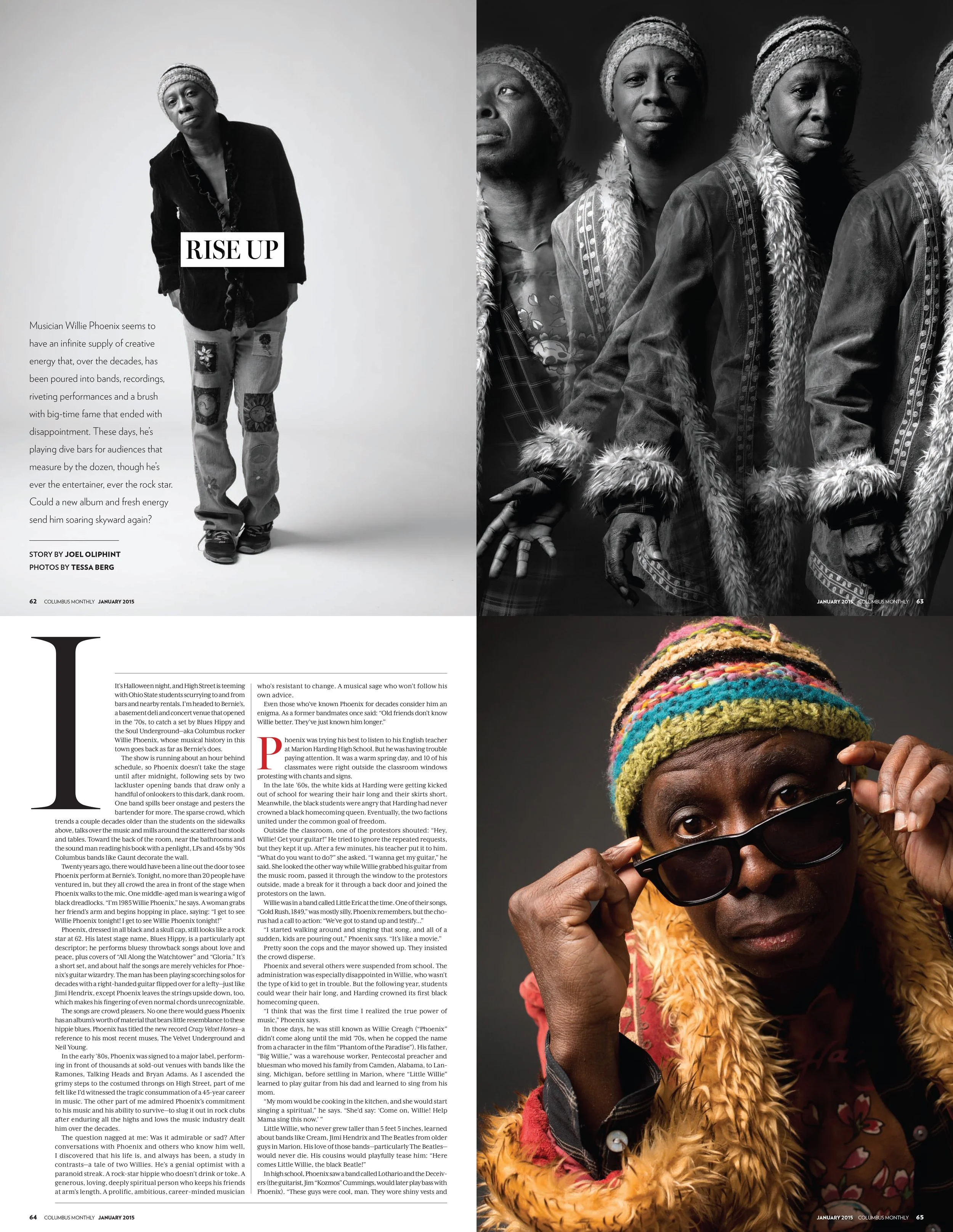 Columbus Monthly Magazine Feature Spreads