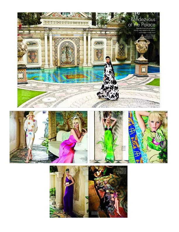 Tampa Bay Illustrated Fashion Feature Spreads