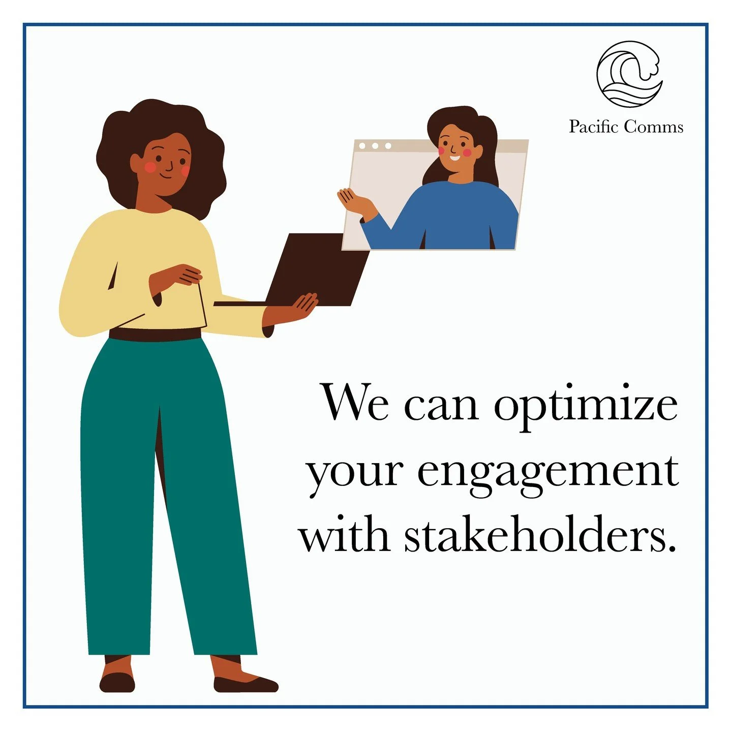 Collaborating with you to clearly define your project's purpose, goals, and outcomes is our priority. We strive to develop and deliver communication strategies that are not only impactful but also deeply resonate with stakeholders by recognising and 